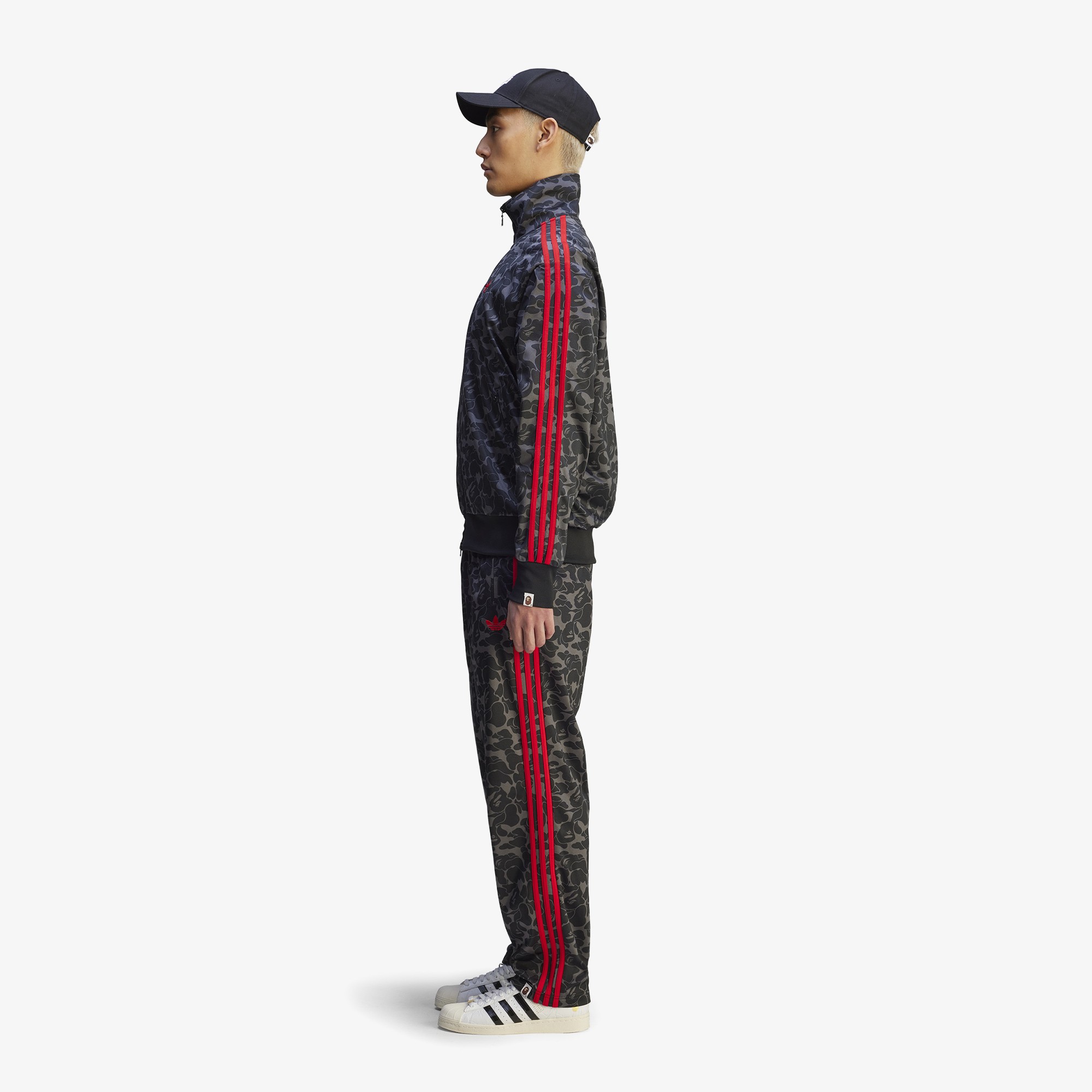 adidas x BAPE Firebird Track Pants 'Black'