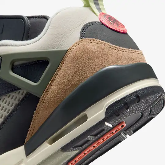 Spizike Low 'Anthracite Mango Cargo Khaki' - Görsel 9