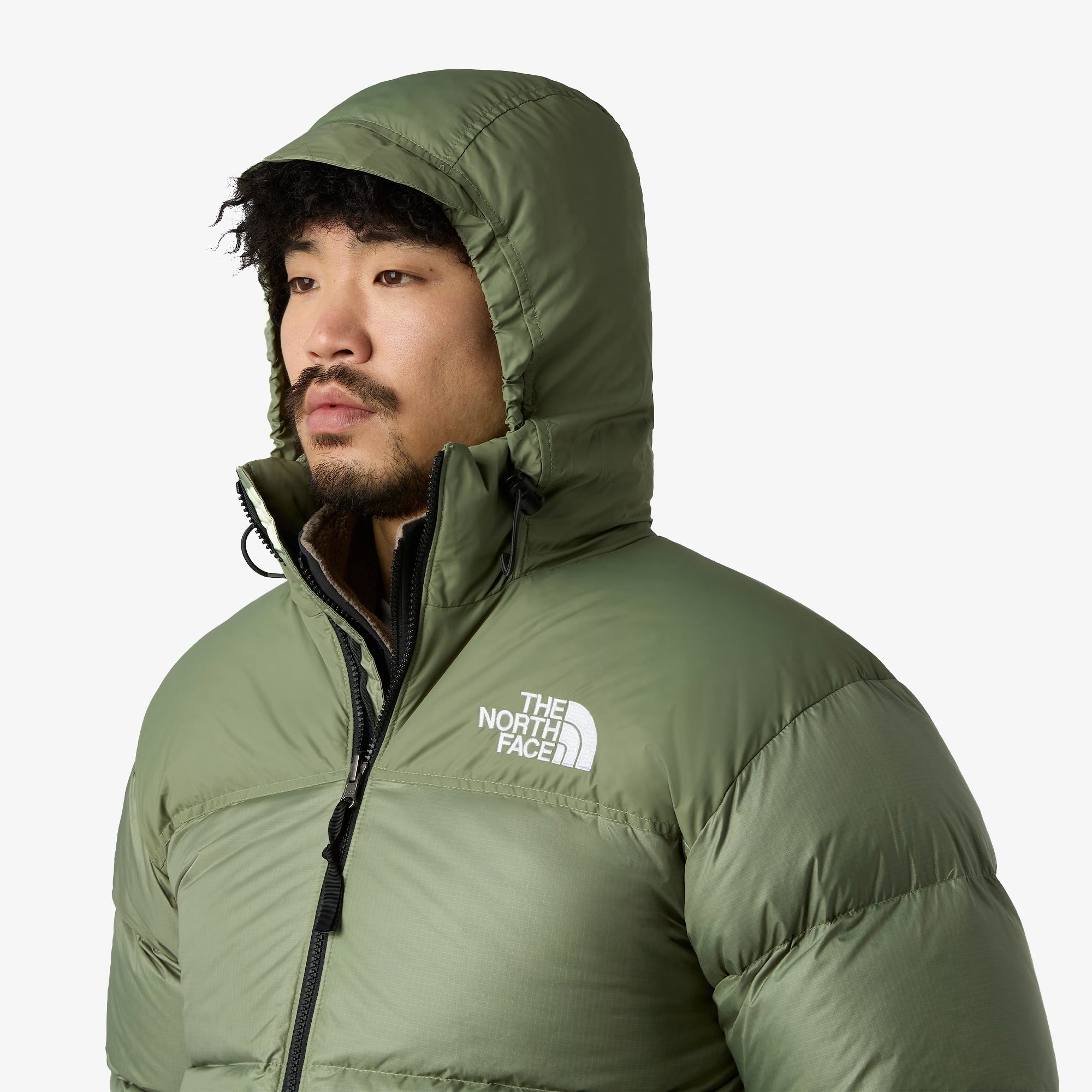 1996 Retro Nuptse Jacket 'Bark Mist'
