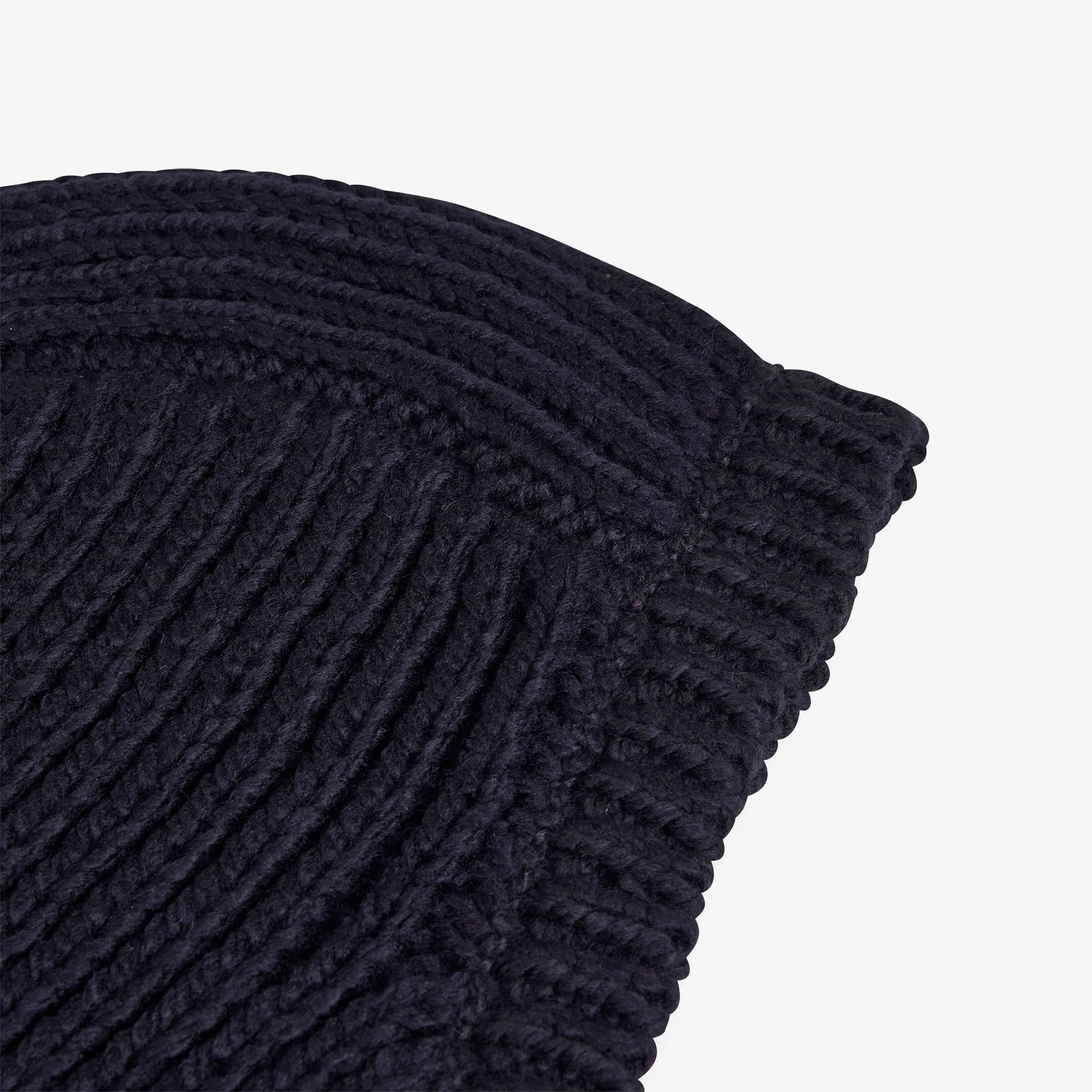 Knitted Hood 'Black'