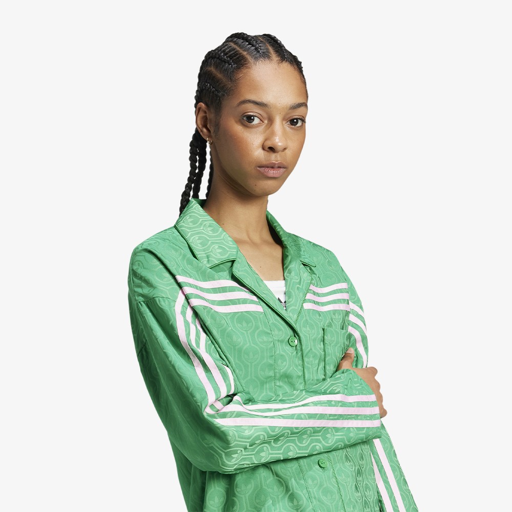 70s Pyjama Top 'Green'