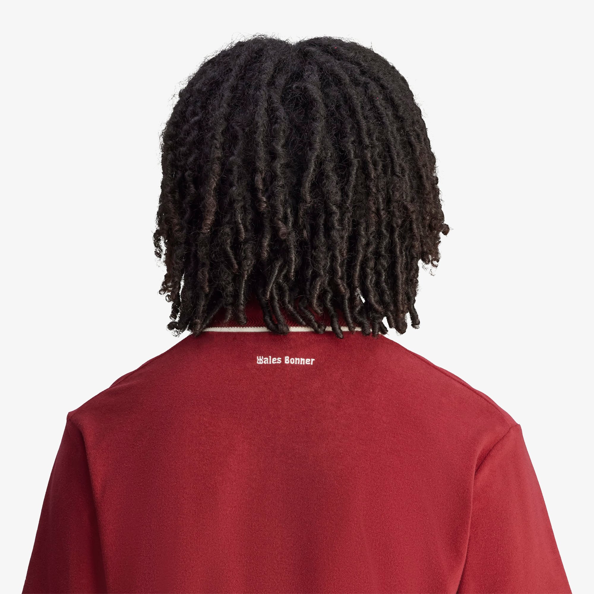 Wales Bonner x adidas Polo Shirt 'Collegiate Burgundy'