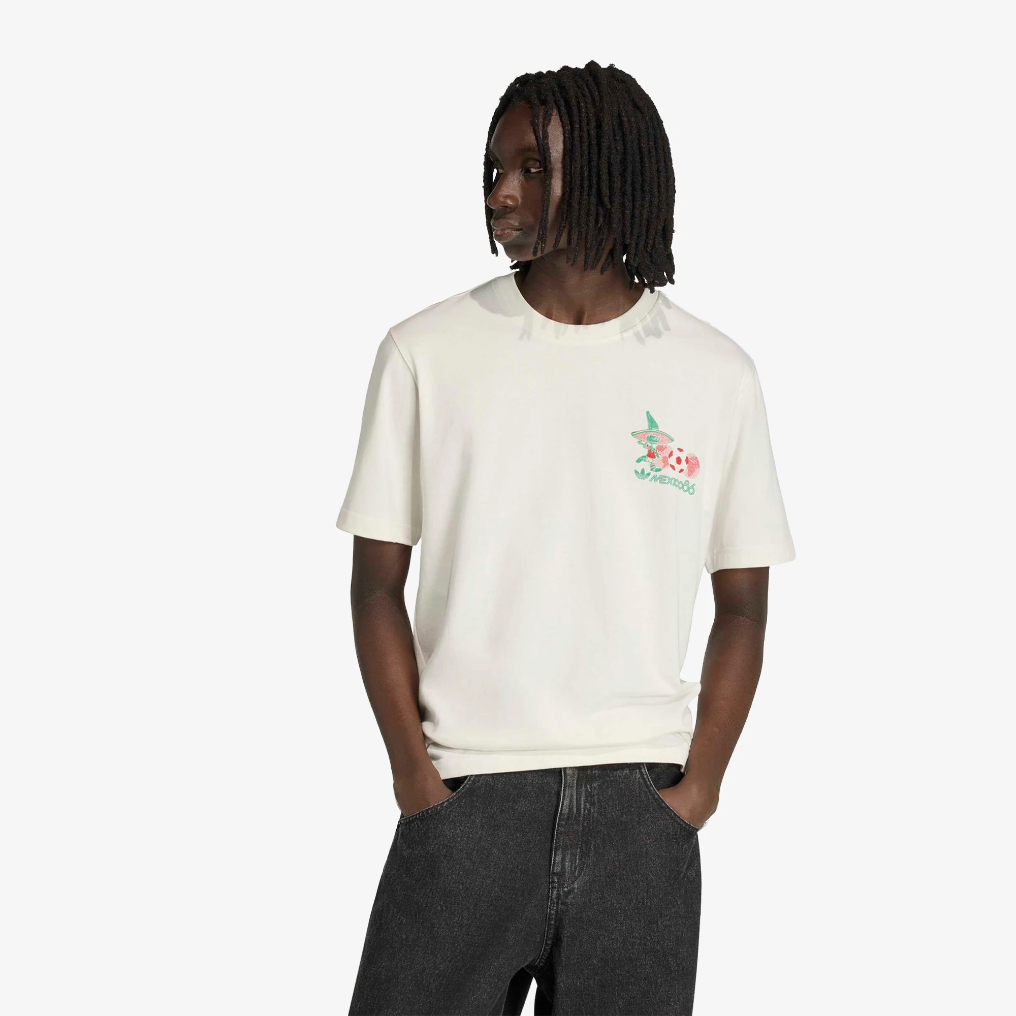 adidas FIFA World Cup 26™ Pique Mascot T-Shirt 'Cloud White' - WUNDER