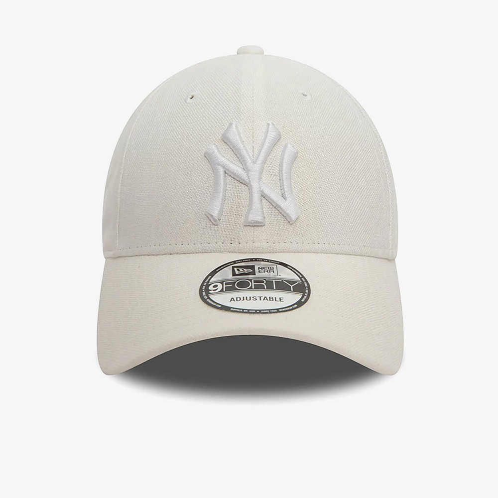 New York Yankees Linen White 9FORTY Adjustable Cap 'White'