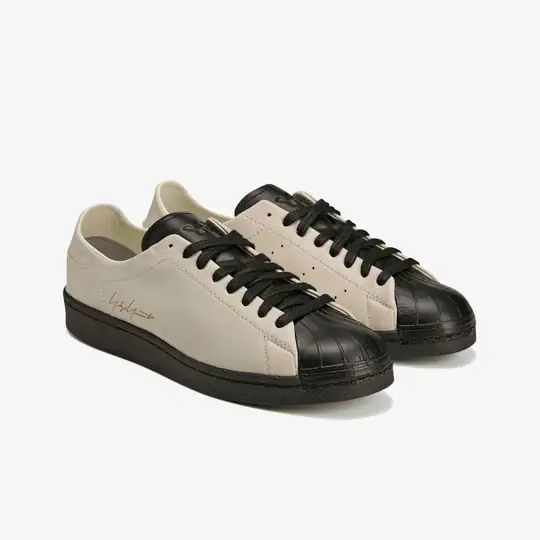 Y-3 Y-3 Siyah Superstar 'Alumina' Wunder'de! Siyah - 5. görsel