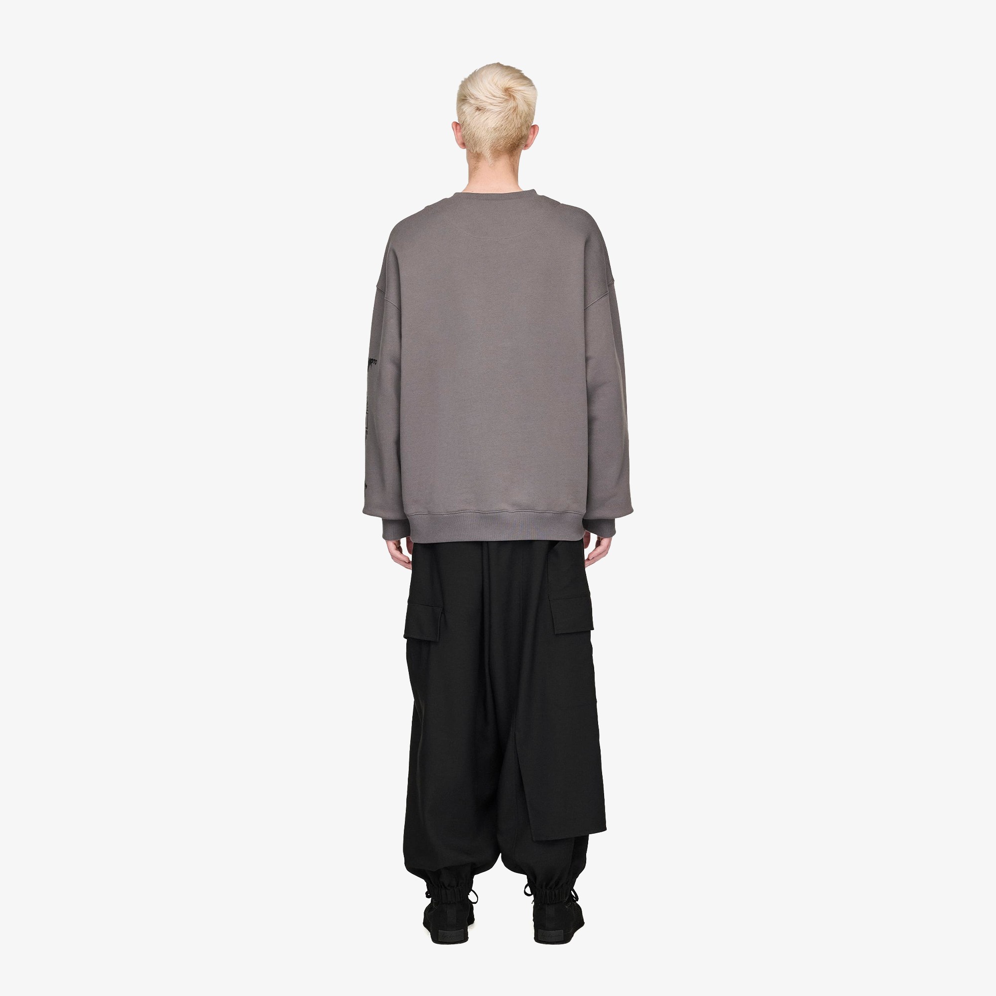 Graphic Crew Sweatshirt 'Granite'