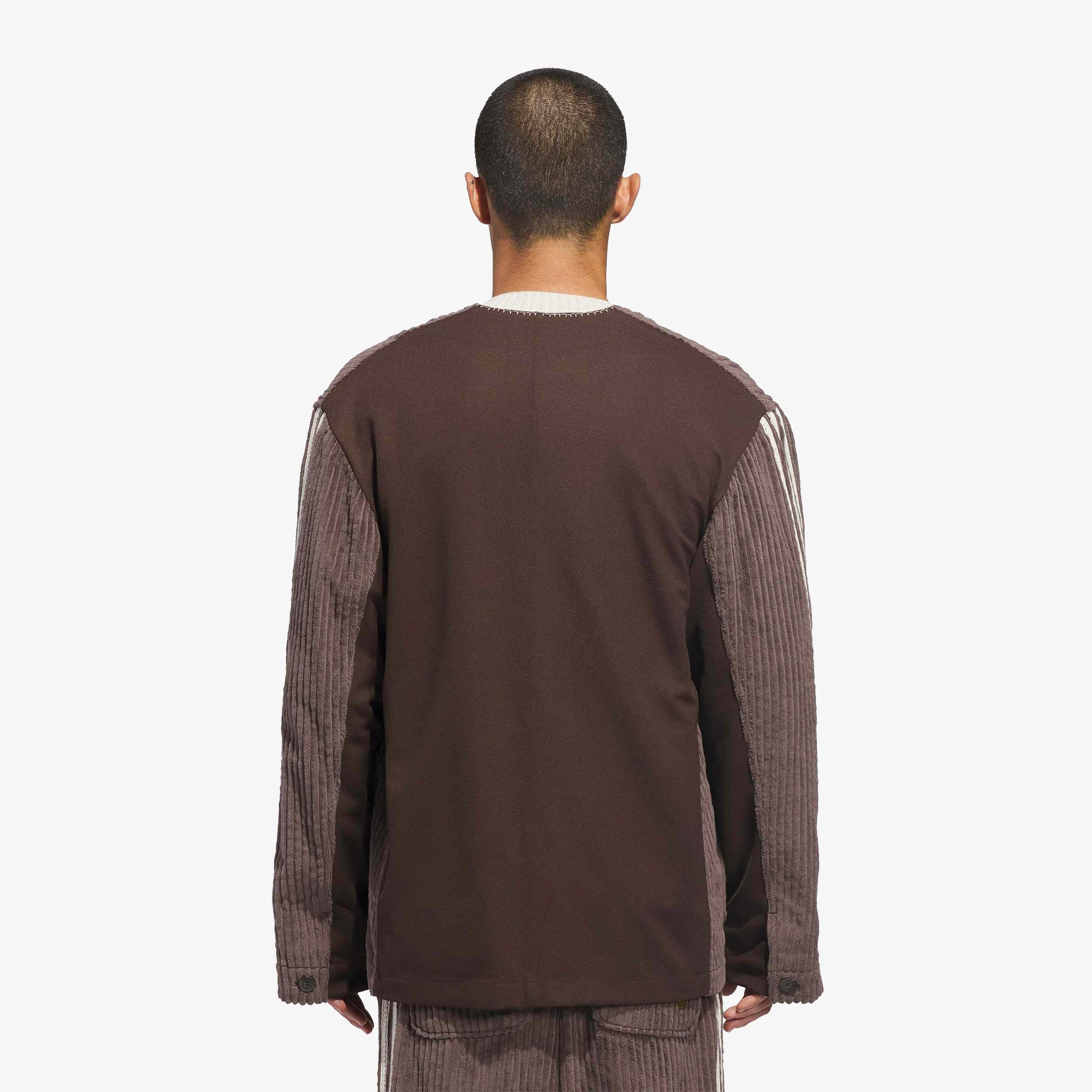 adidas x Clot Cord Jacket by Edison Chen 'Dark Brown'