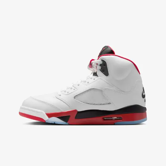 Air Jordan 5 Retro 'Fire Red Black Tongue' - Görsel 3