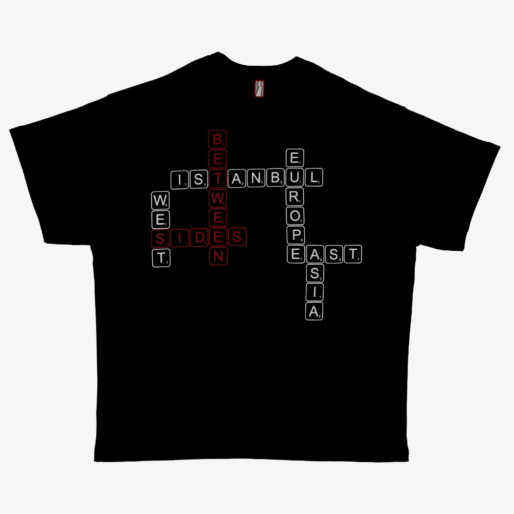 Words T-Shirt 'Black'