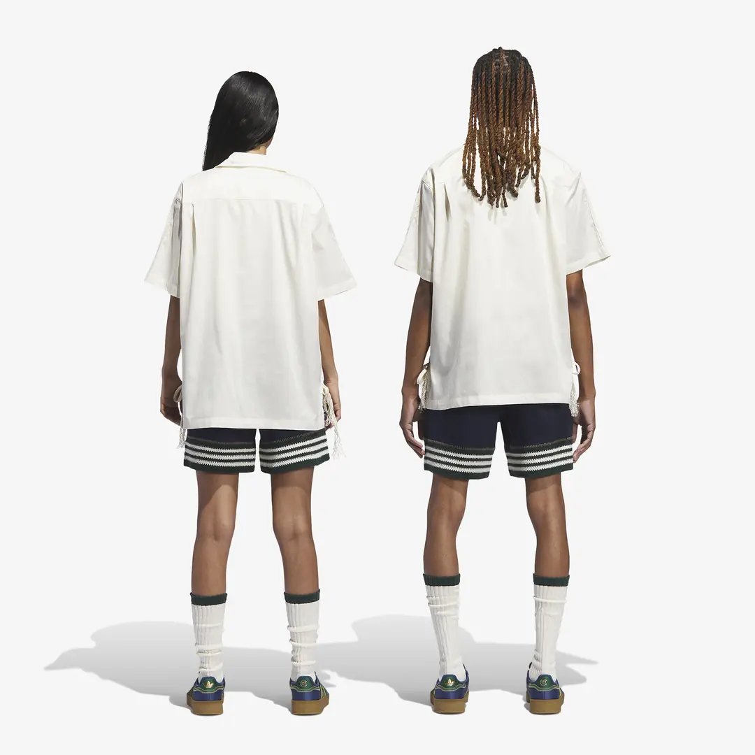 adidas x CLOT Bowling Shirt 'Crew White' - WUNDER
