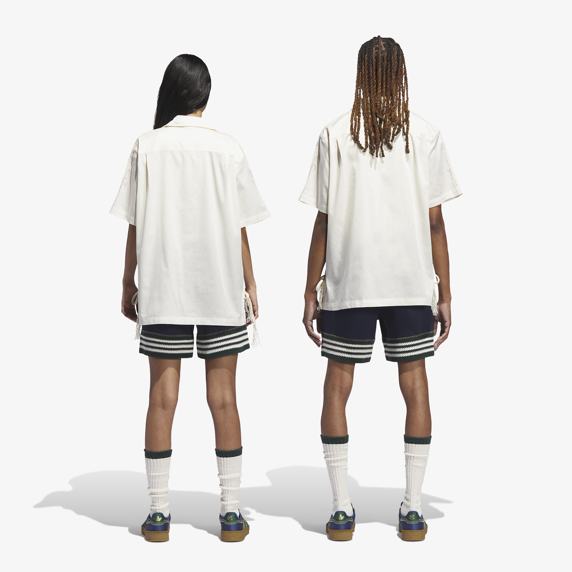 adidas x CLOT Bowling Shirt 'Crew White'