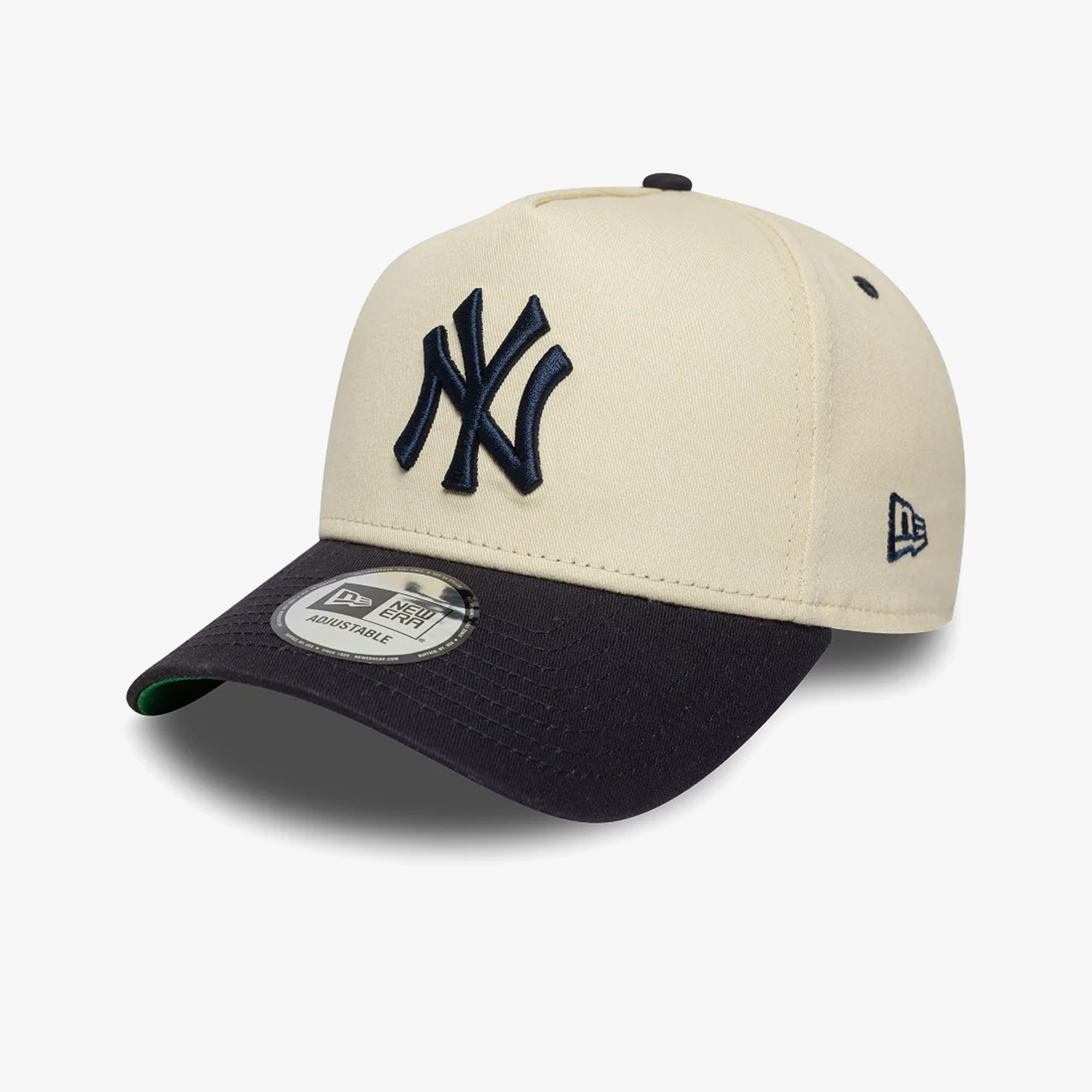 New York Yankees Patch 9Forty Adjustable Cap 'Cream Navy'