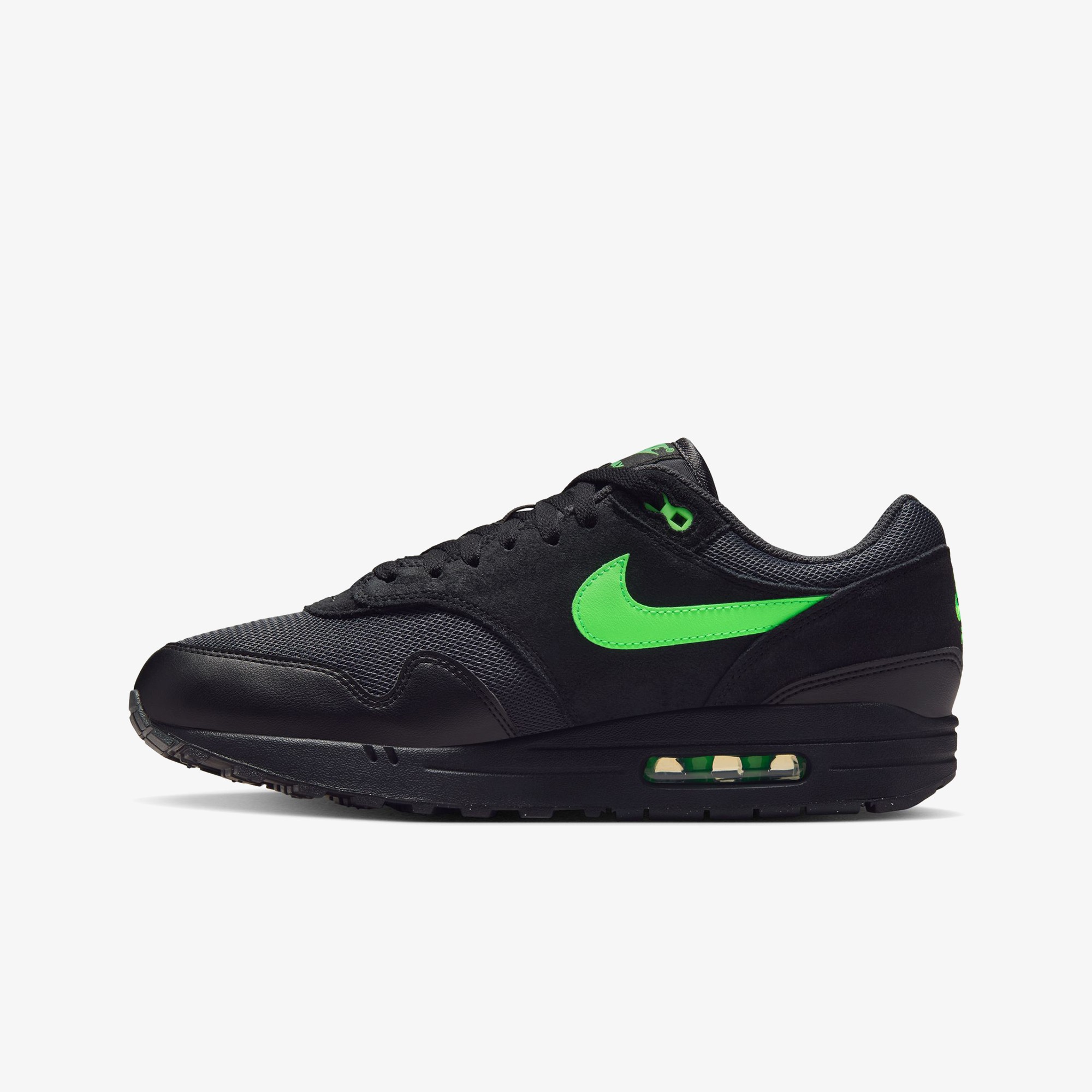 Air Max 1 Essential 'Black Green Strike'
