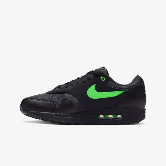 Air Max 1 Essential 'Black Green Strike' - Görsel 3