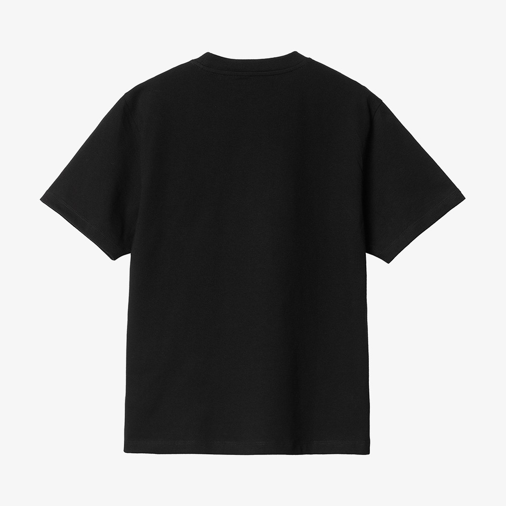 W' S/S Pocket T-Shirt 'Black'