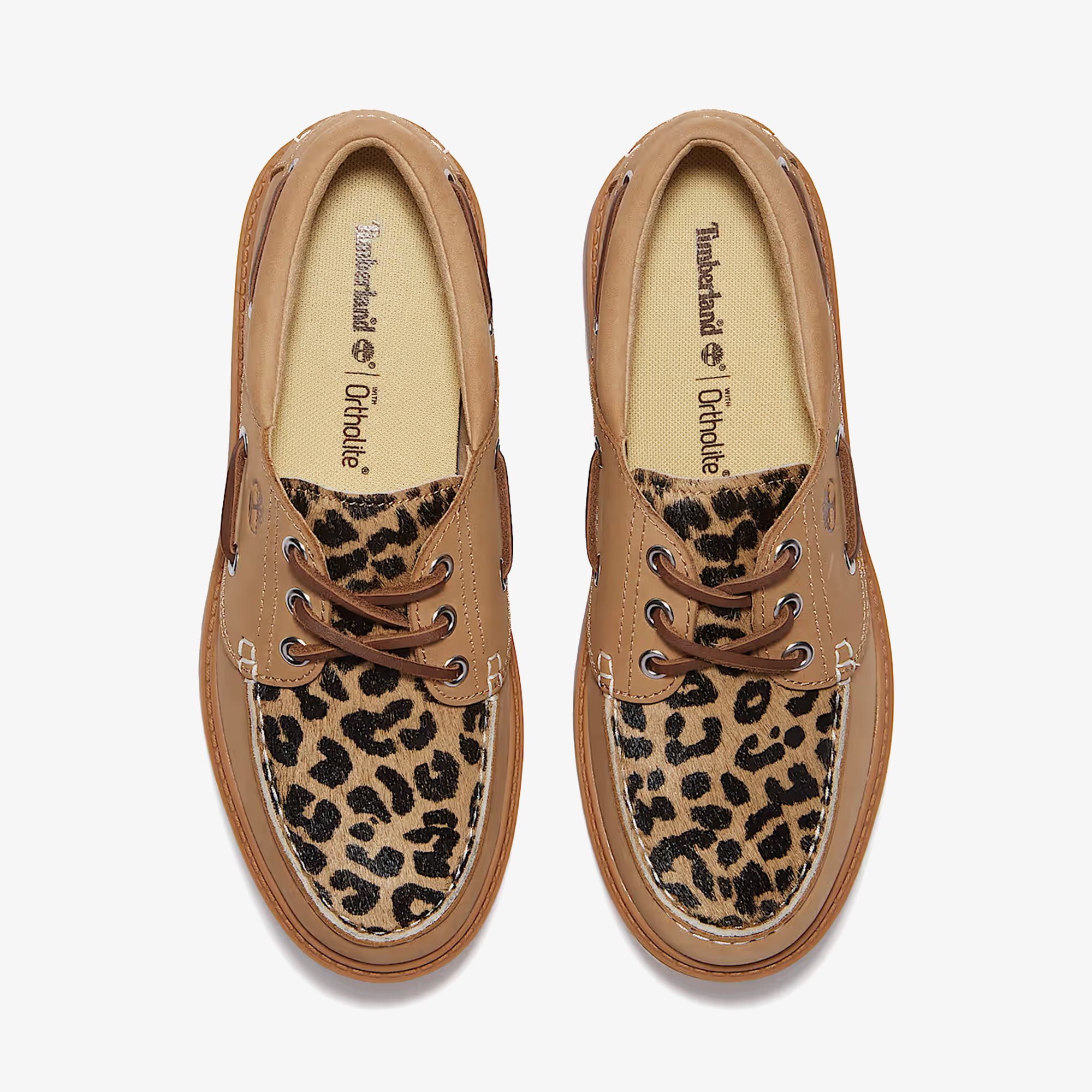 Stone Street Boat Leopard Pattern 'Medium Beige'