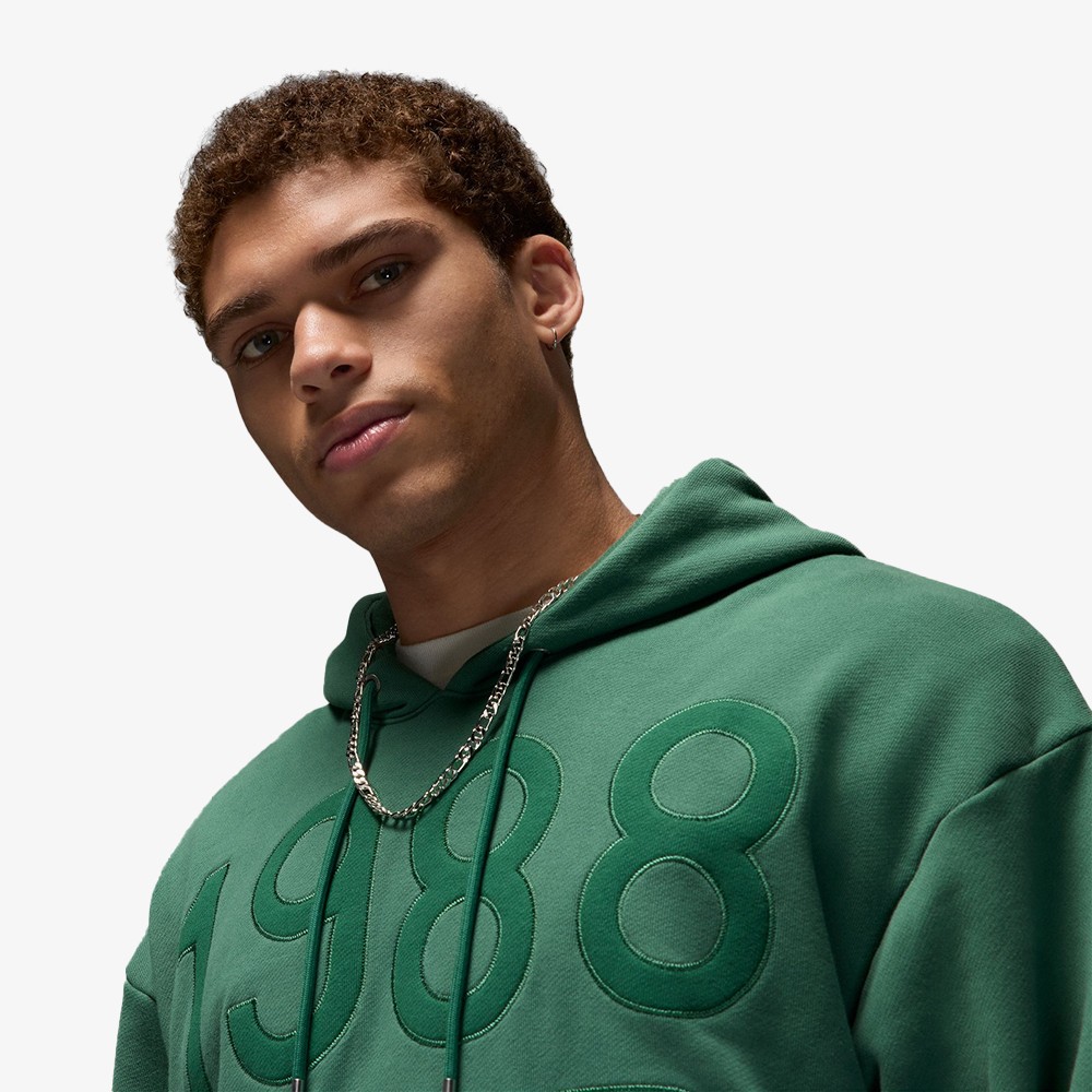 Jordan x Nina Chanel Fleece Hoodie 'Bicoastal Green'