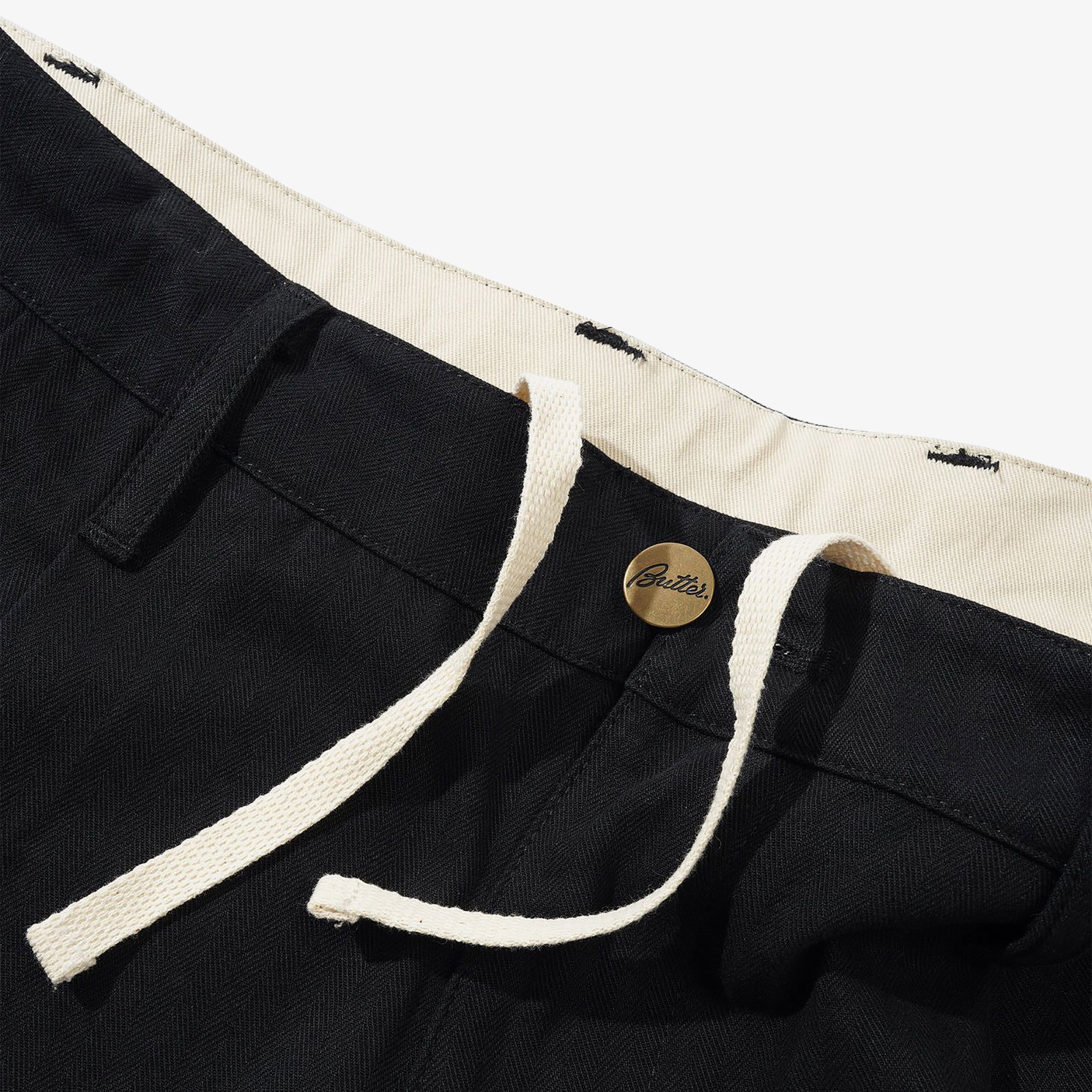 Pleated Trousers 'Black'