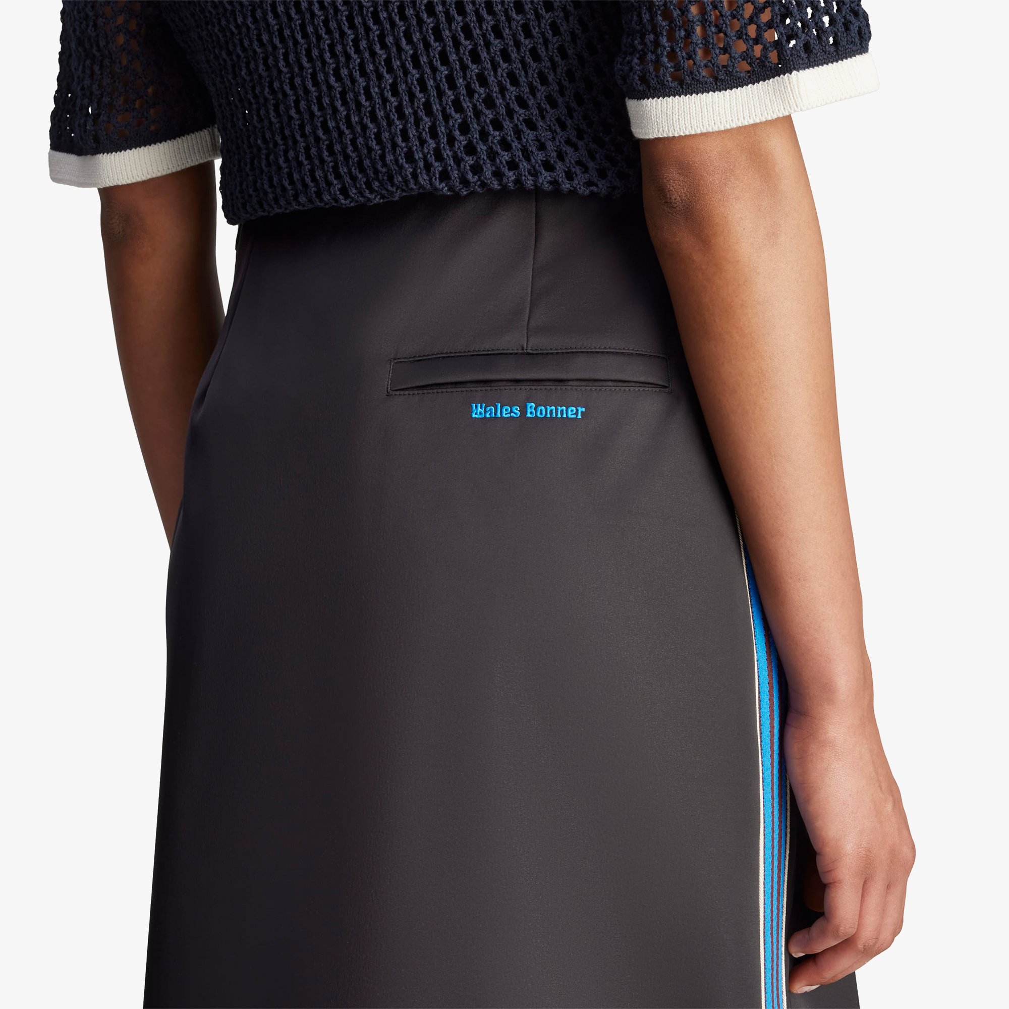 Wales Bonner x adidas Satin Skirt 'Black'