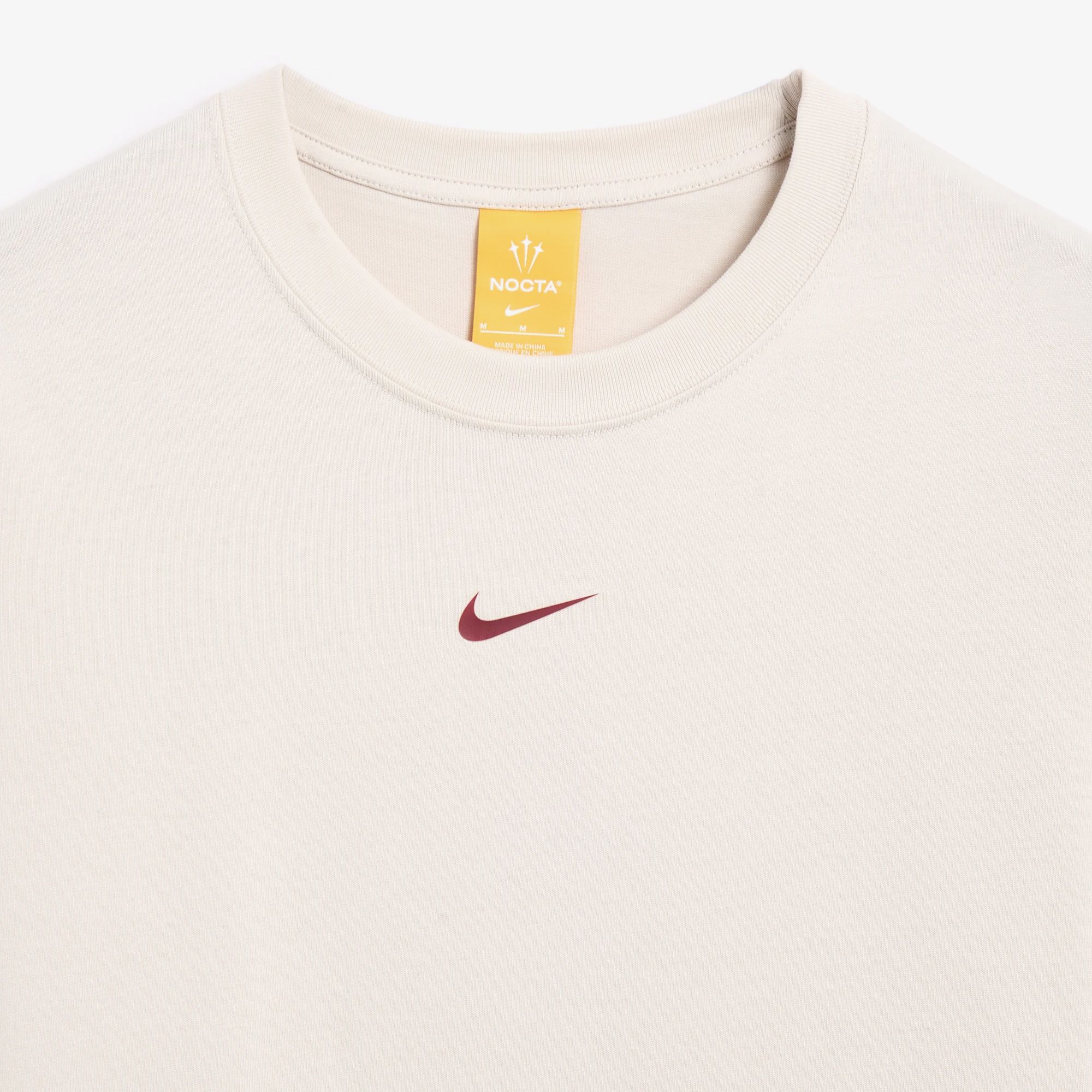 Nike x Nocta T-Shirt 'Brown & Red'