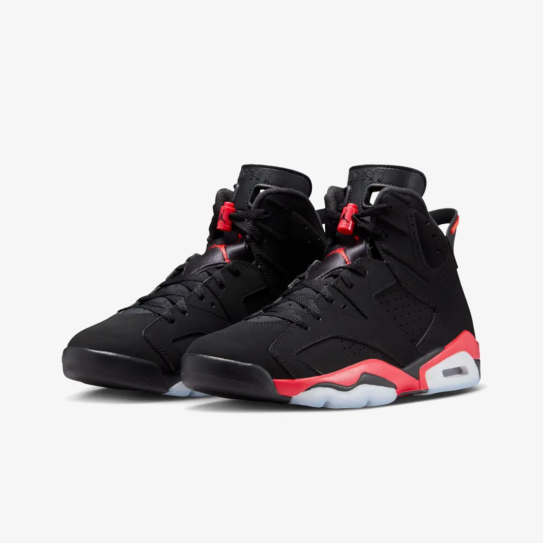 シューズ(男性用) NIKE AIR JORDAN 6 RETRO Black 27cm Air Jordan 6 Retro 'Infrared Salesman' - WUNDER