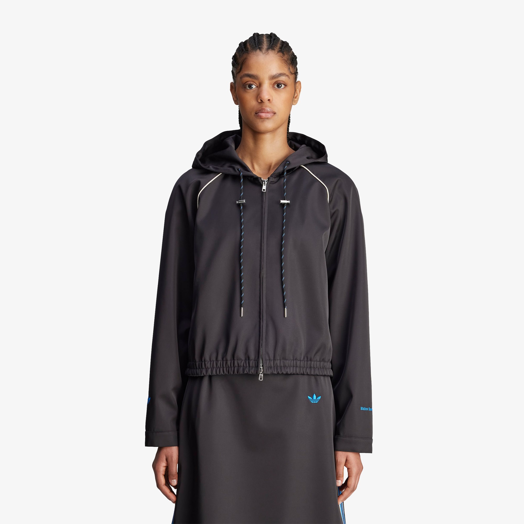 Wales Bonner x adidas Satin Track Jacket 'Black'