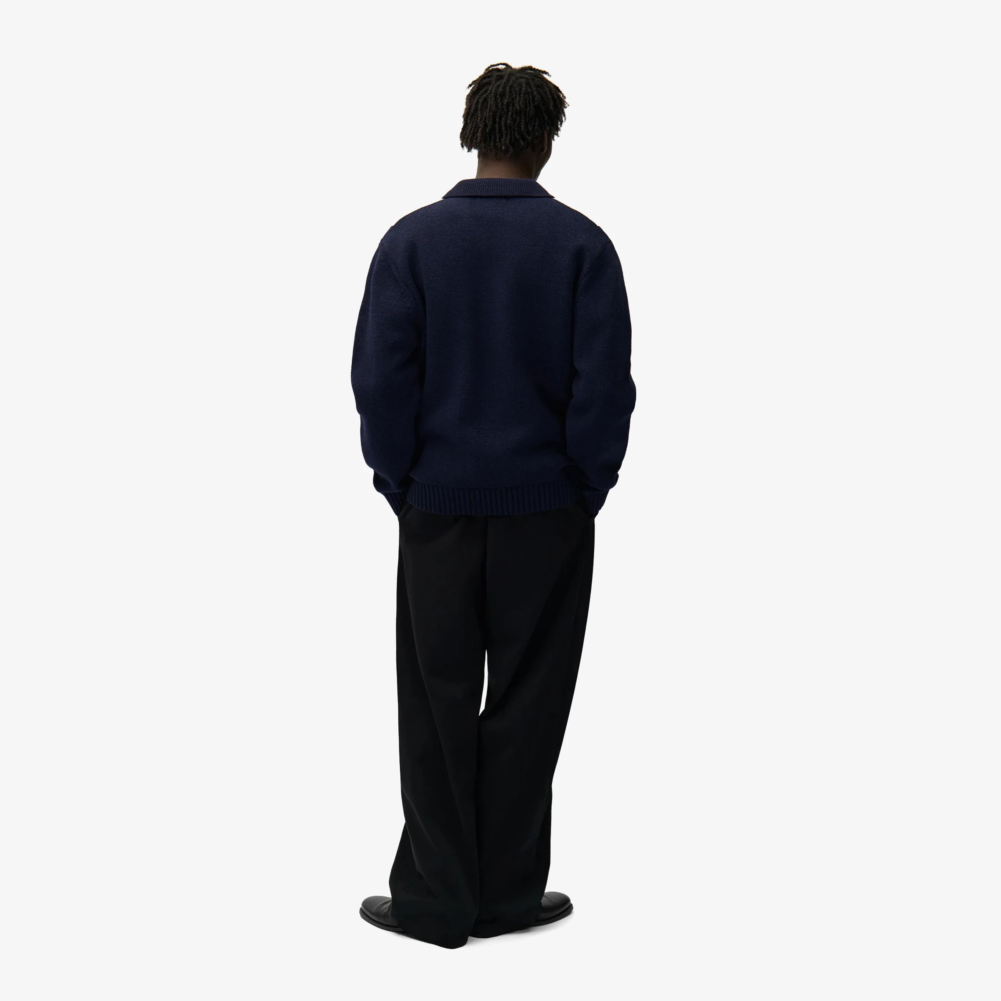 Cardigan 'Blue & White'