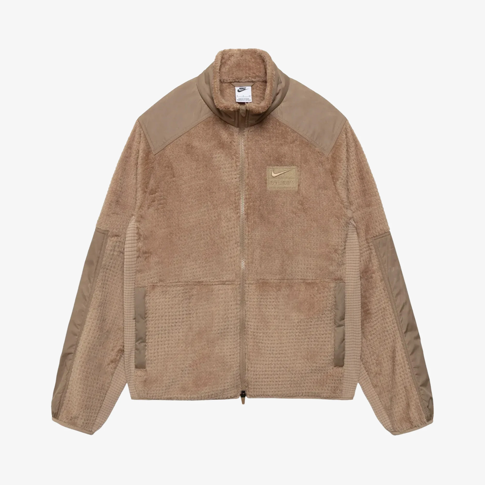 Nike x Stussy High-Loft Full-Zip Jacket 'Khaki' - WUNDER