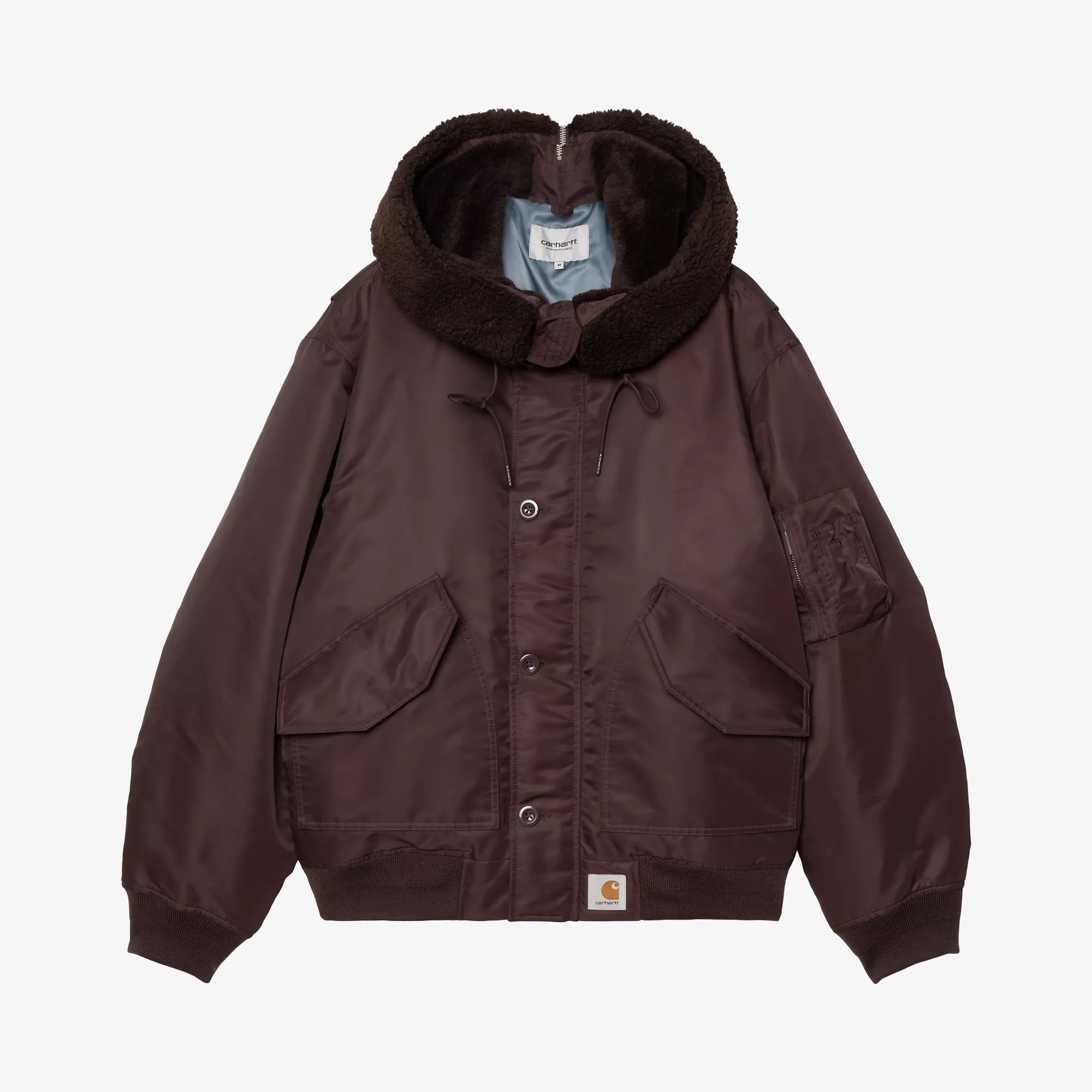 Hooded Oltera Bomber Jacket 'Palisander'