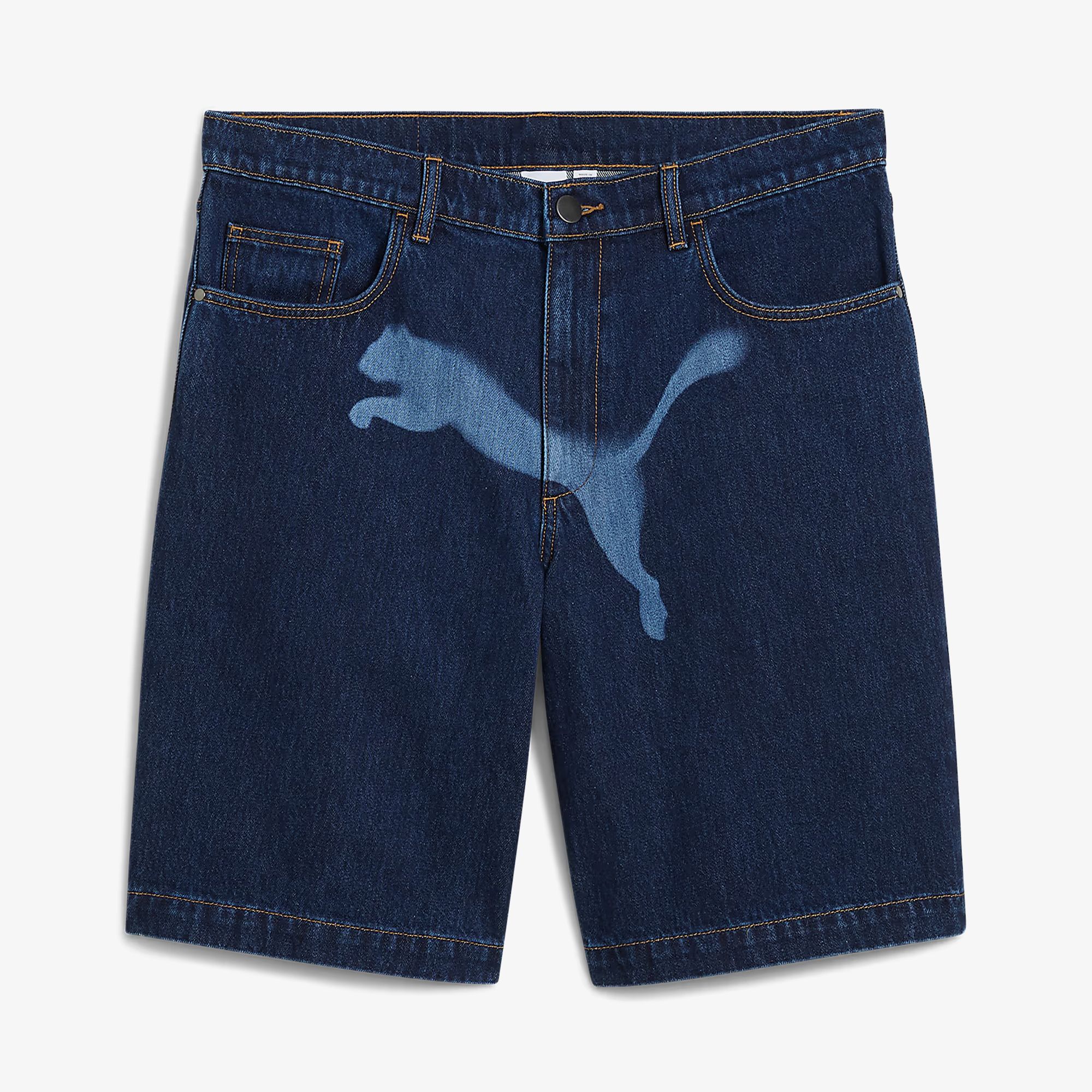 PUMA x A$AP ROCKY Denim Short 'Dark Denim'
