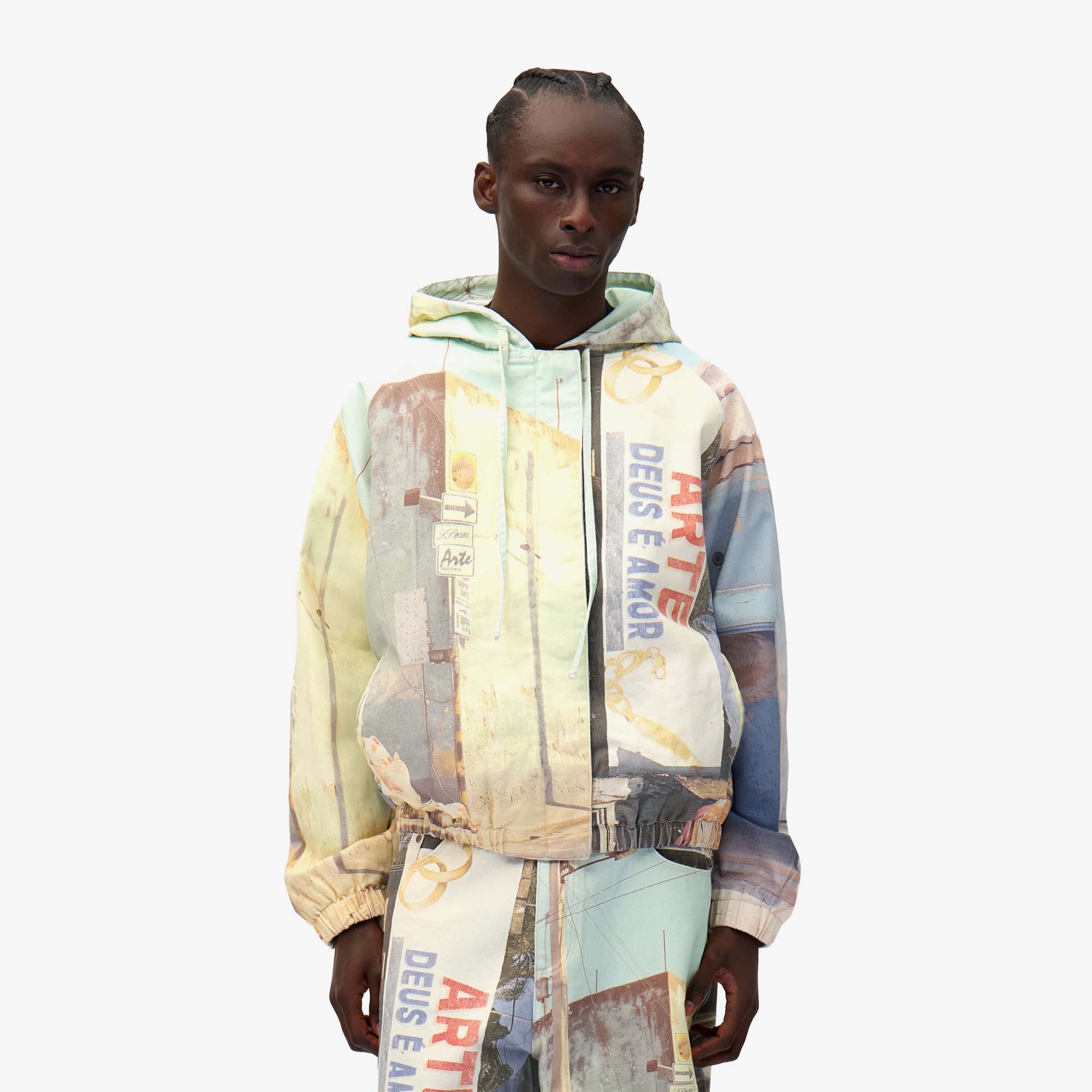 Photo Allover Jacket 'Multi'