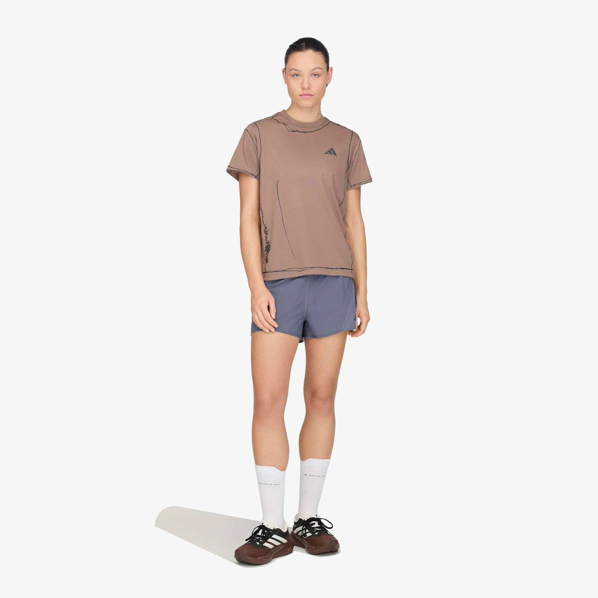 adidas x Song for the Mute Running Unitefit T-Shirt 'Trace Brown
