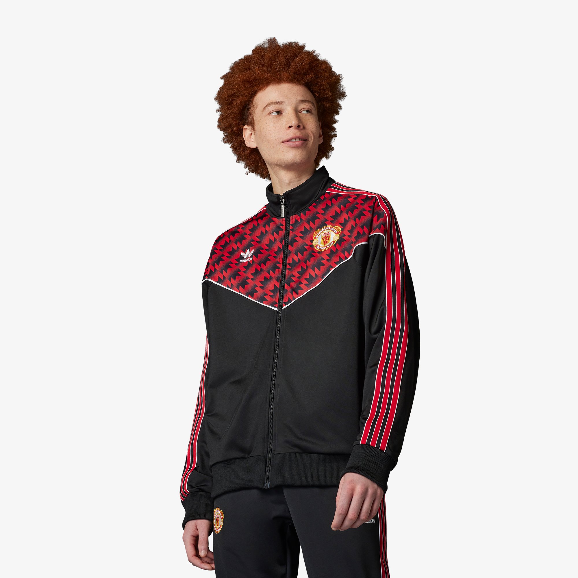 Manchester United '91 Track Top 'Black'