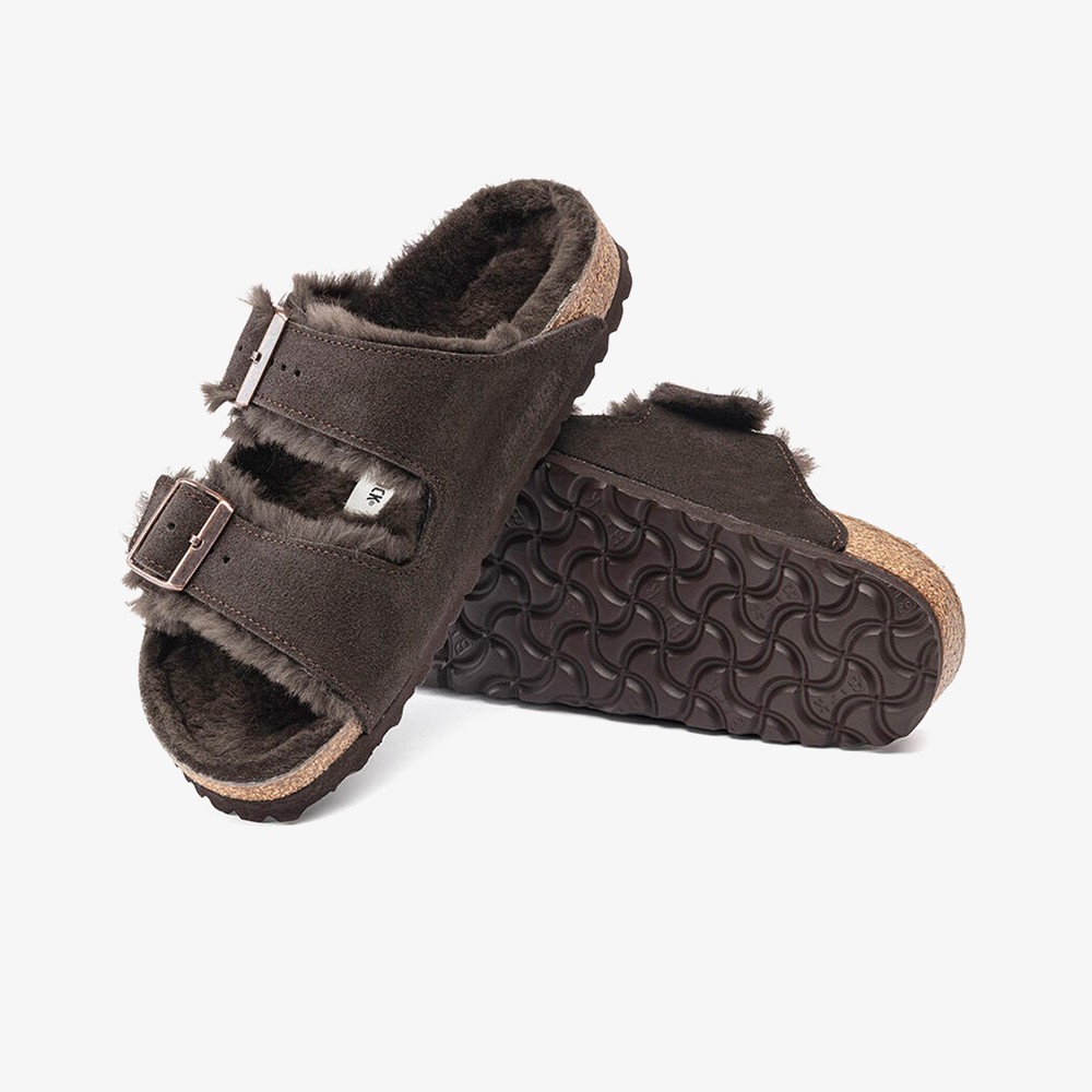 Arizona Vl Shearling Suede leather 'Mocha'