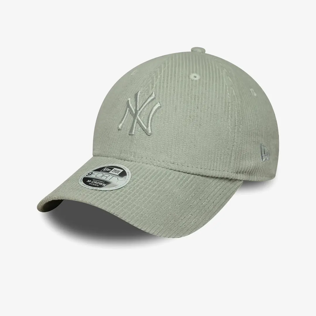 New Era New York Yankees MLB Pastel Cord 9FORTY M-Crown Cap 'Green