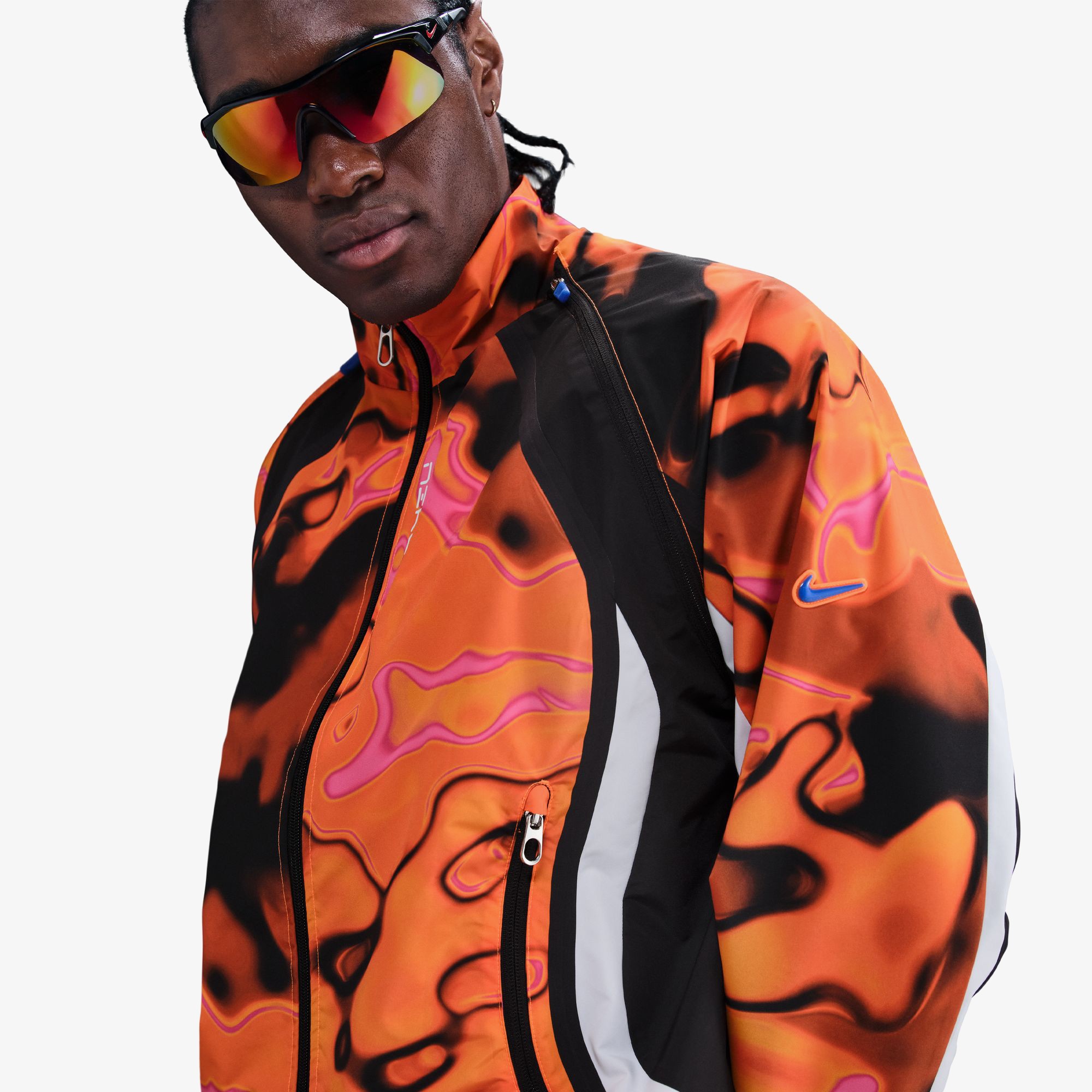 Project F.R.O.G. Storm-FIT Graphic Light Jacket 'Total Orange'