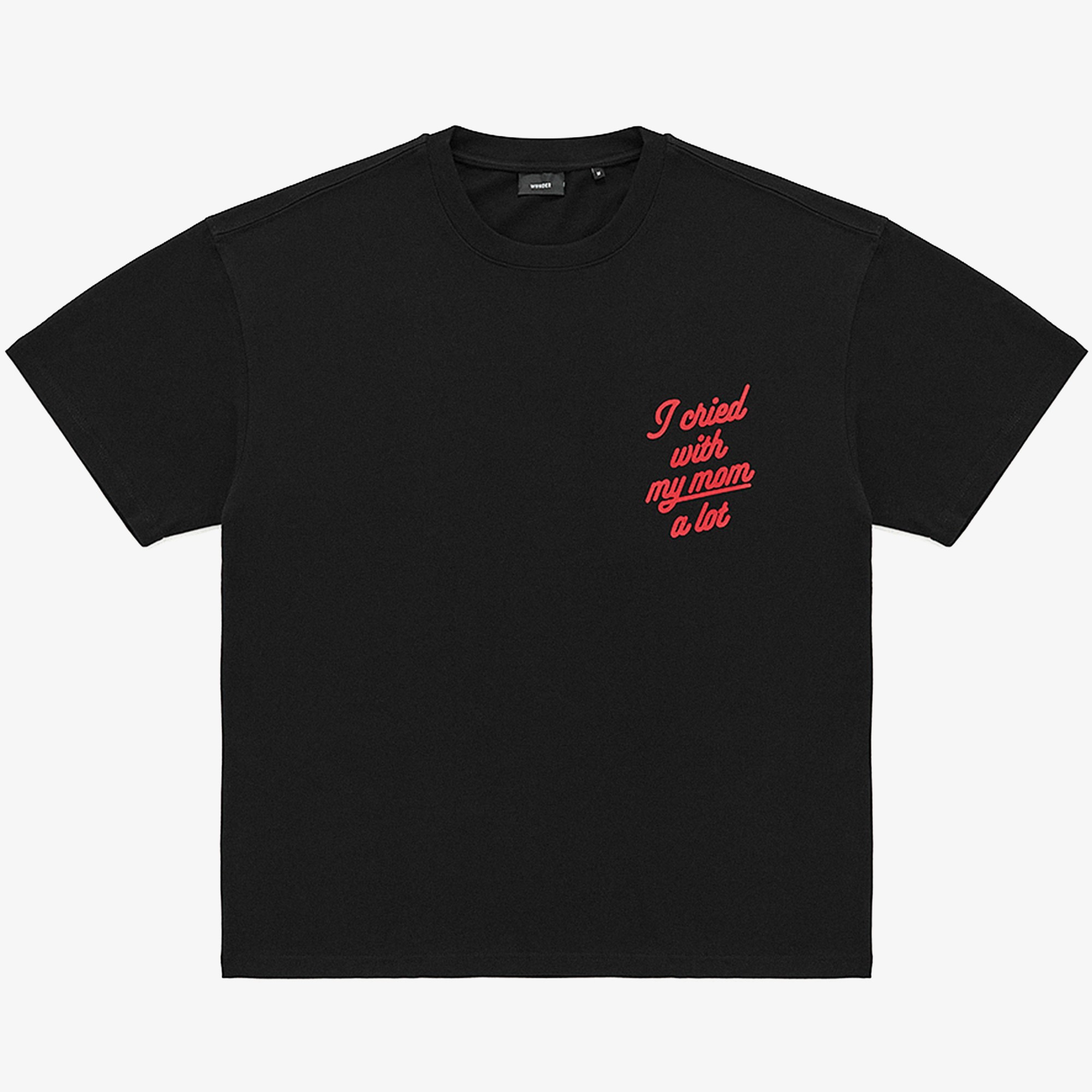 I Cried With My Mom a Lot Tee 'Black'