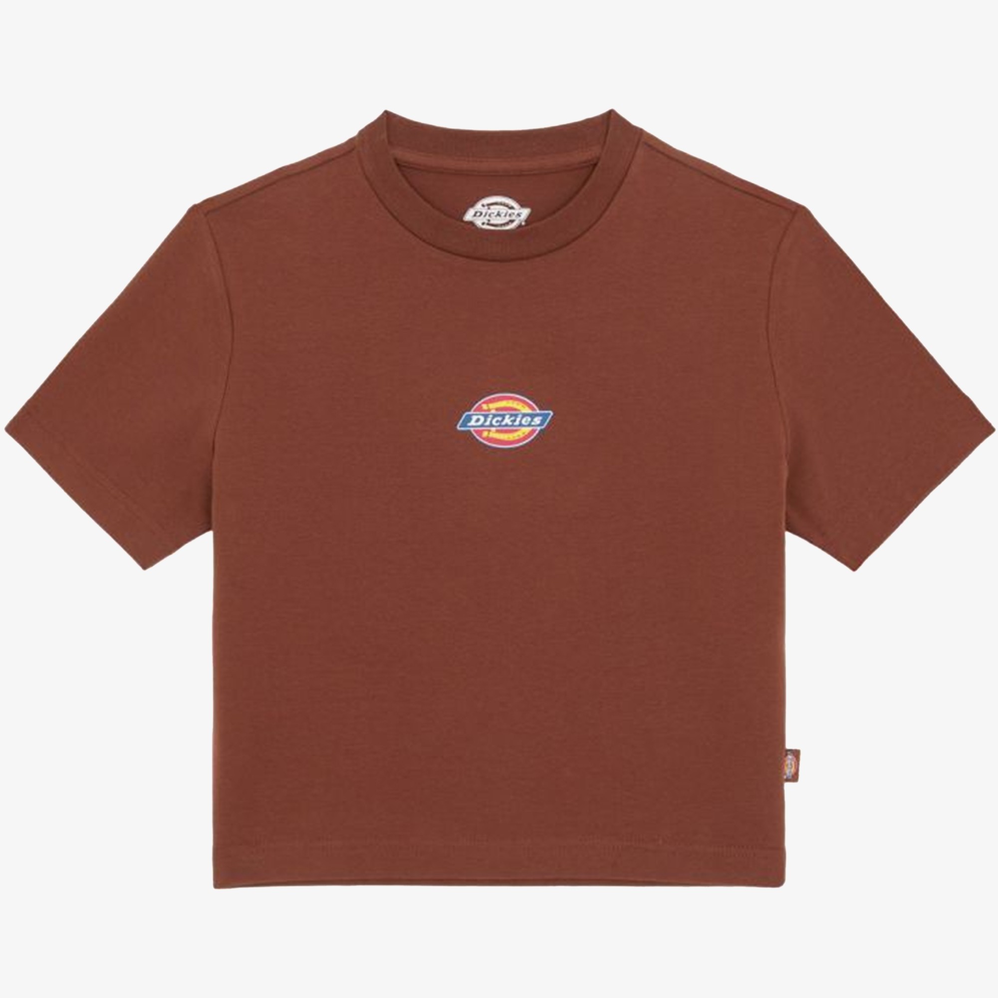 Maple Valley Cropped Tee 'Brown'