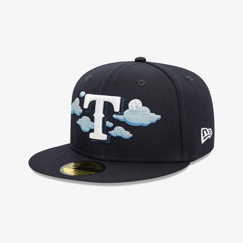 Texas Rangers MLB Cloud 59FIFTY Cerrada 'Black'