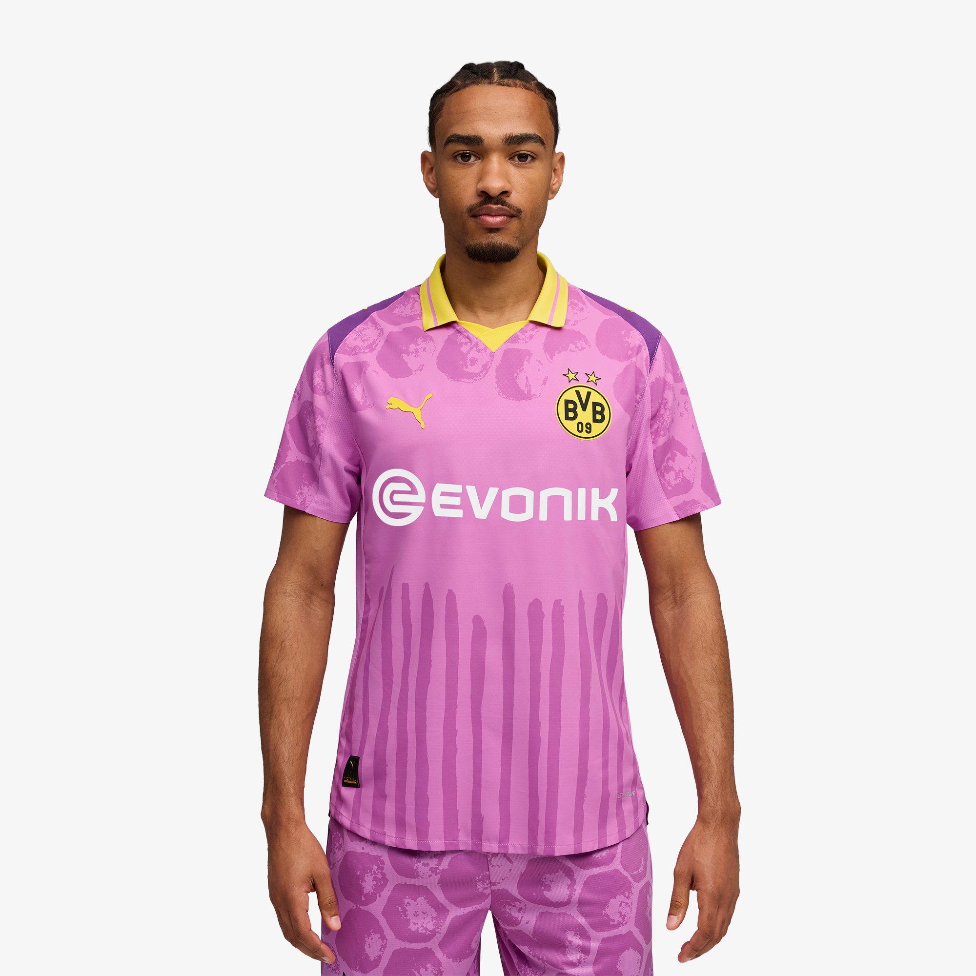 PUMA x KIDSUPER x BVB Authentic Jersey 'Mauve Pop'