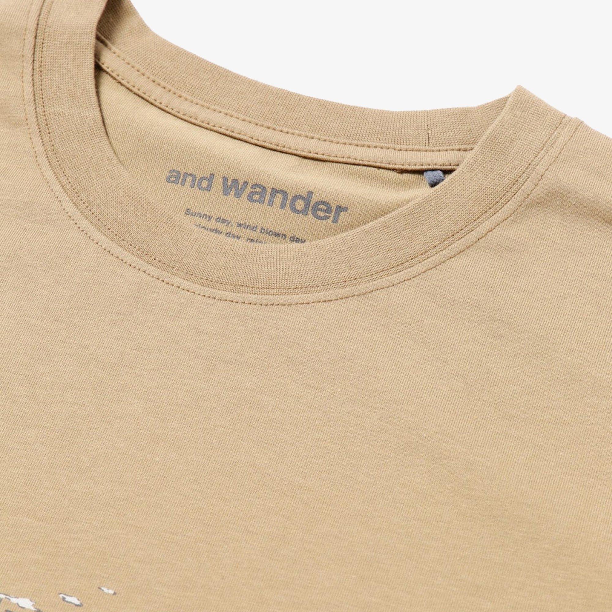 Hiking Club T-Shirt 'Light Brown'