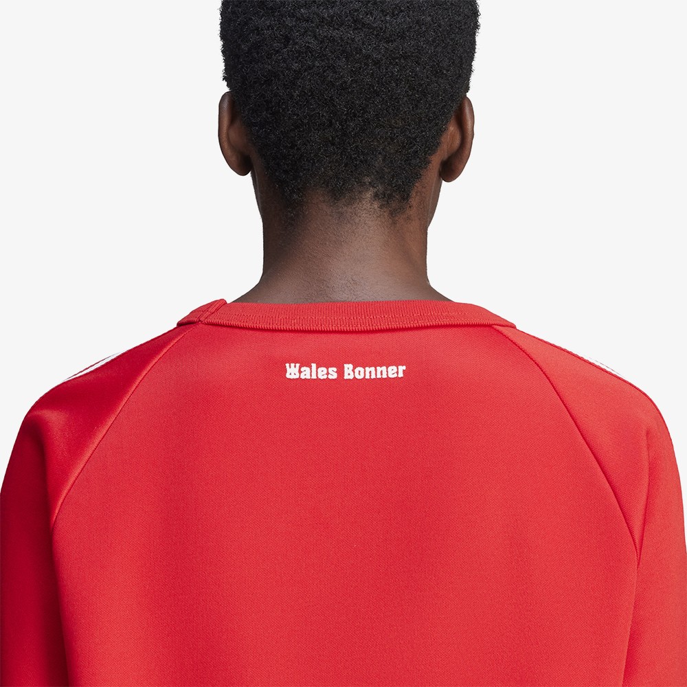 Wales Bonner x adidas Nylon Crew Jersey 'Better Scarlet'