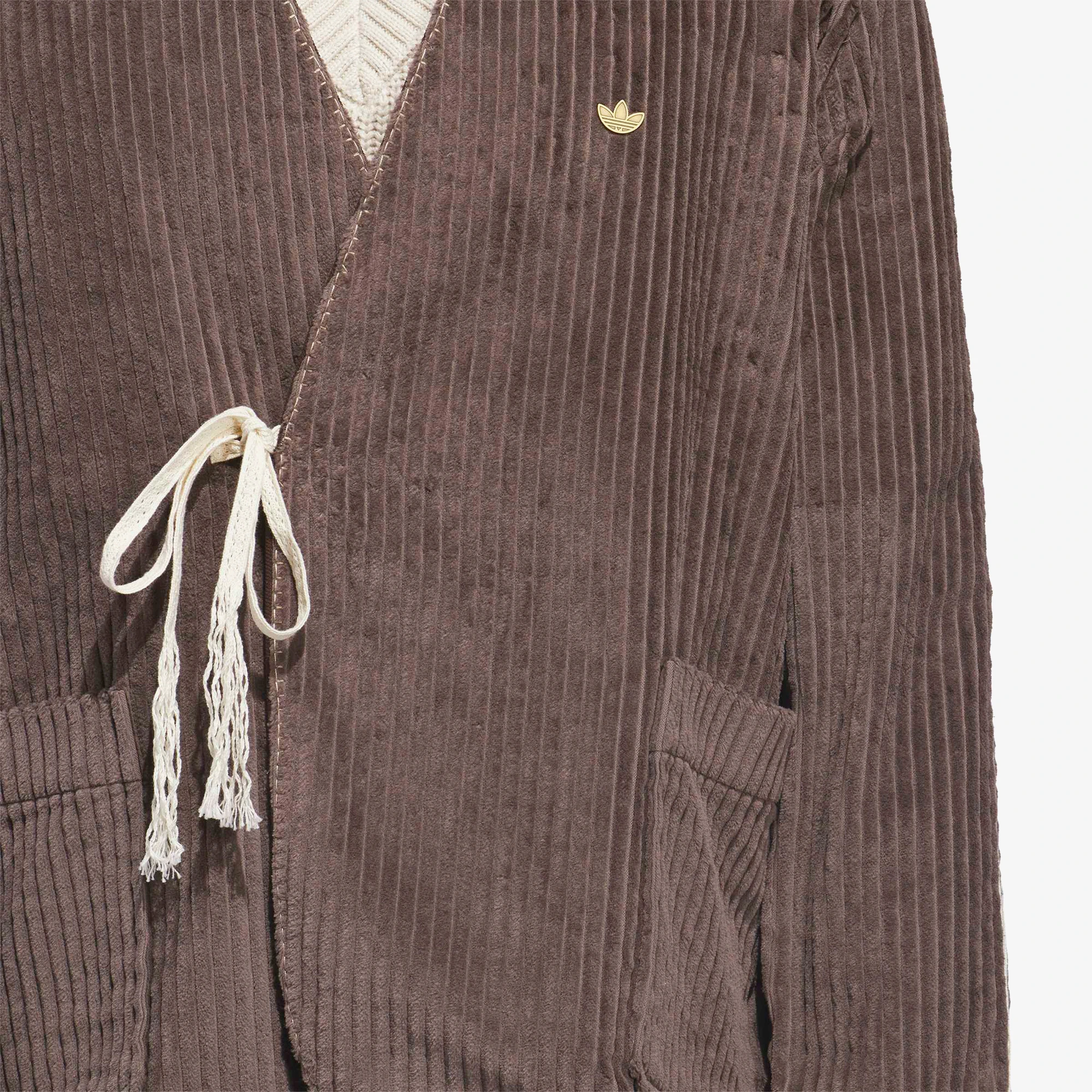 adidas x Clot Cord Jacket by Edison Chen 'Dark Brown'