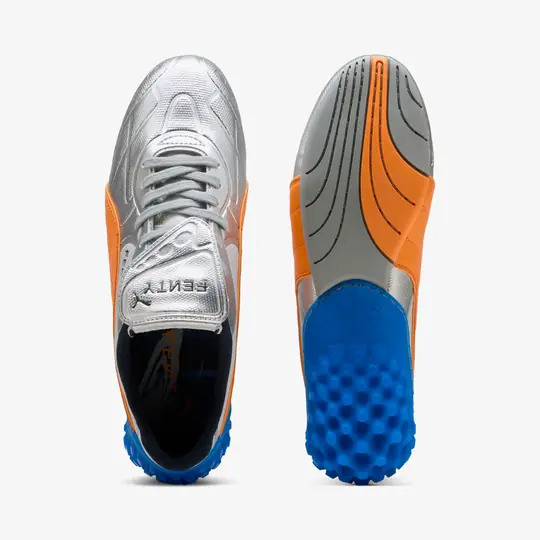 Puma x Fenty Avanti LS-X 'Silver Rickie Orange' - Görsel 6