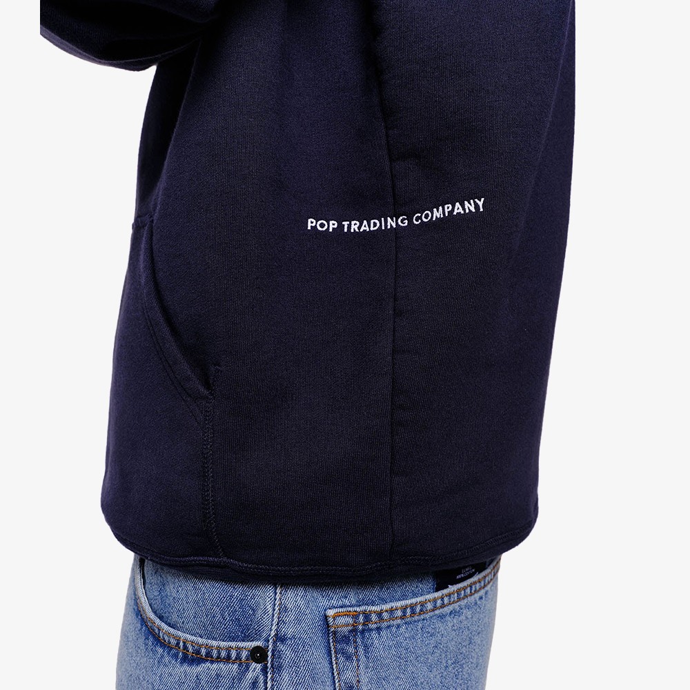 Initial Hoodie 'Navy'