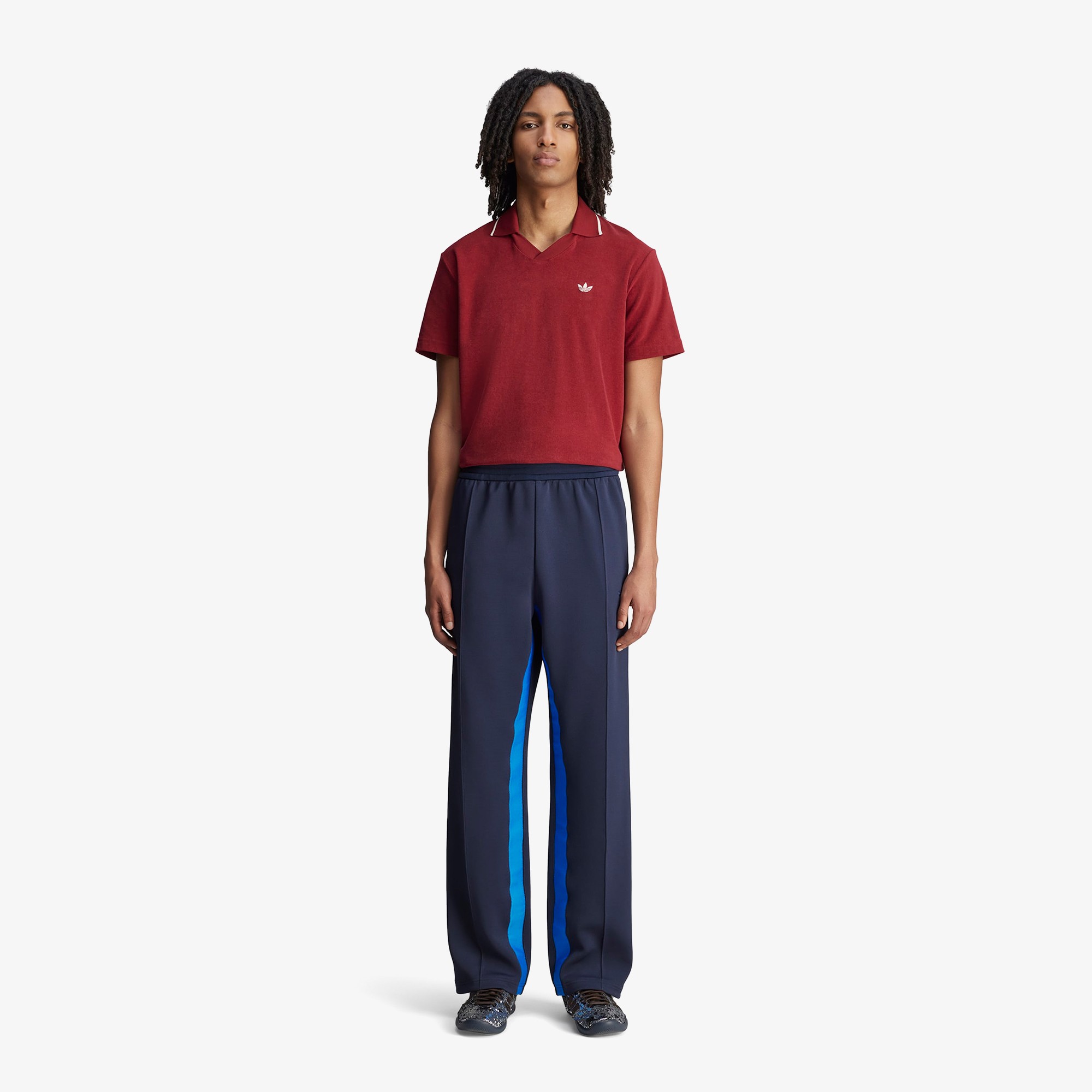 Wales Bonner x adidas Pique Track Pants 'Midnight Navy'