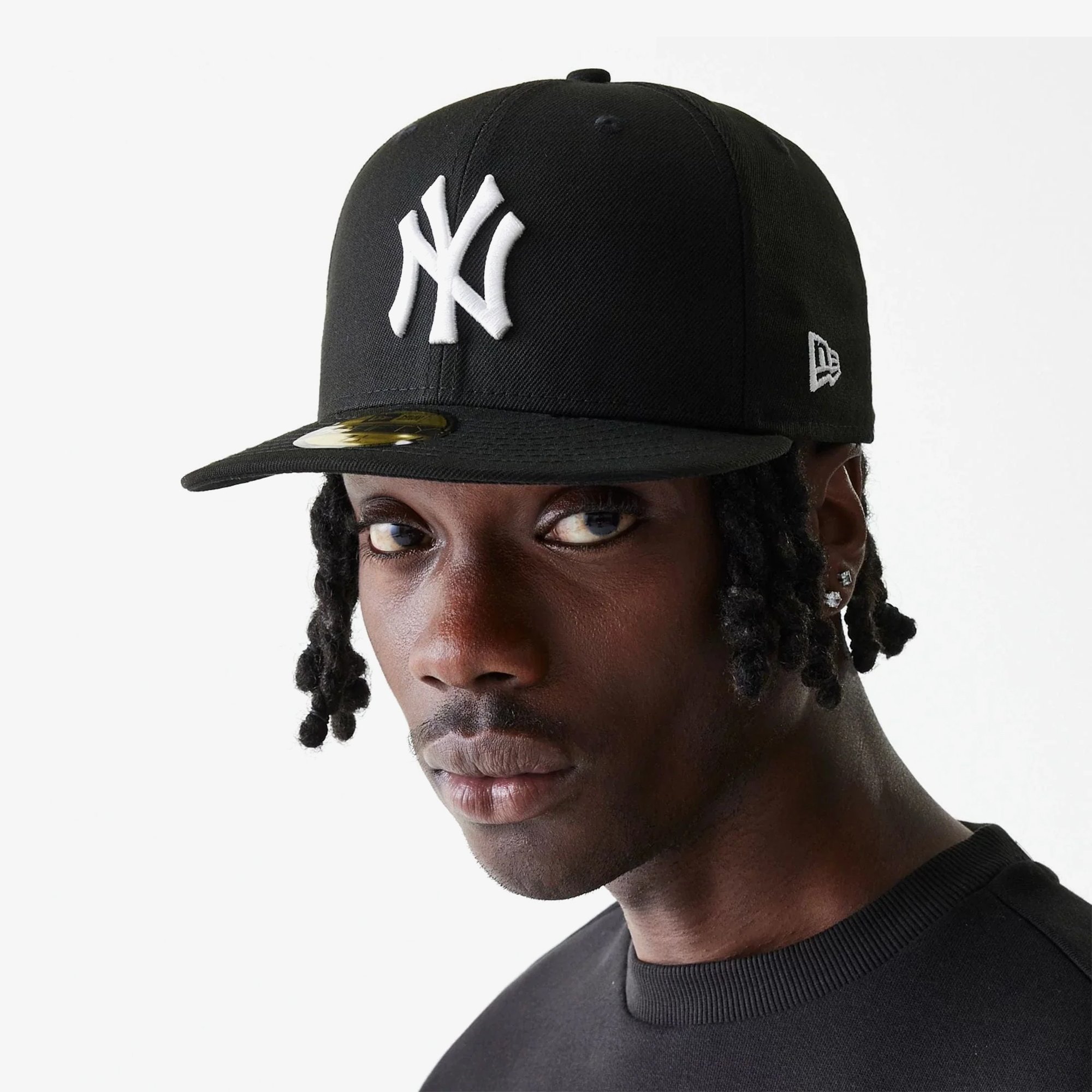 New York Yankees 59FIFTY Fitted Cap 'Black White'