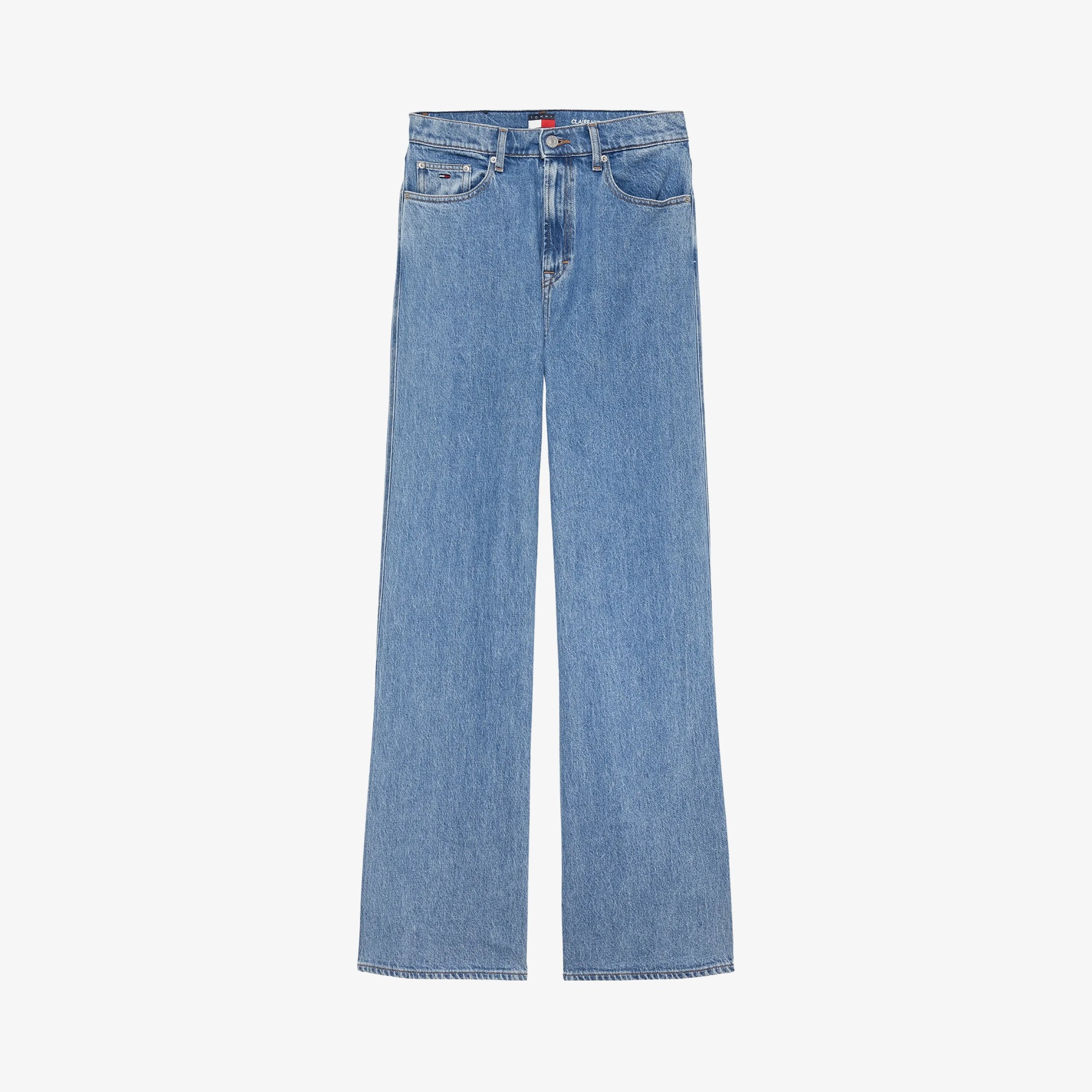 Claire High Rise Wide Leg Jeans 'Medium Blue' (W)