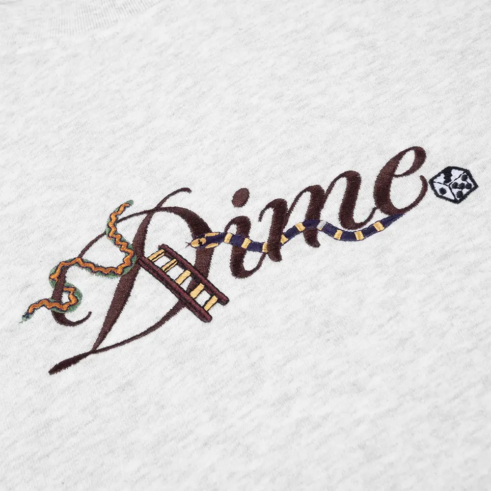 DIME MTL CURSIVE SNAKE CREWNECK 【公式通販】 DIME MTL CURSIVE SNAKE CREWNECK 【公式通販】