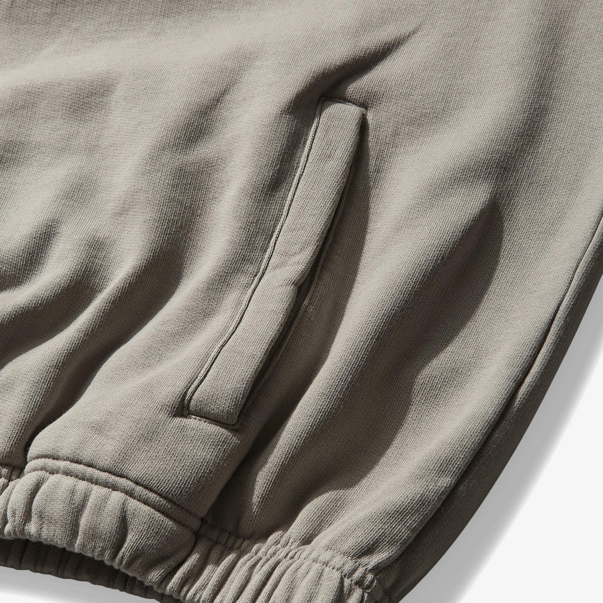 Logo Masked Hoodie 'Taupe'